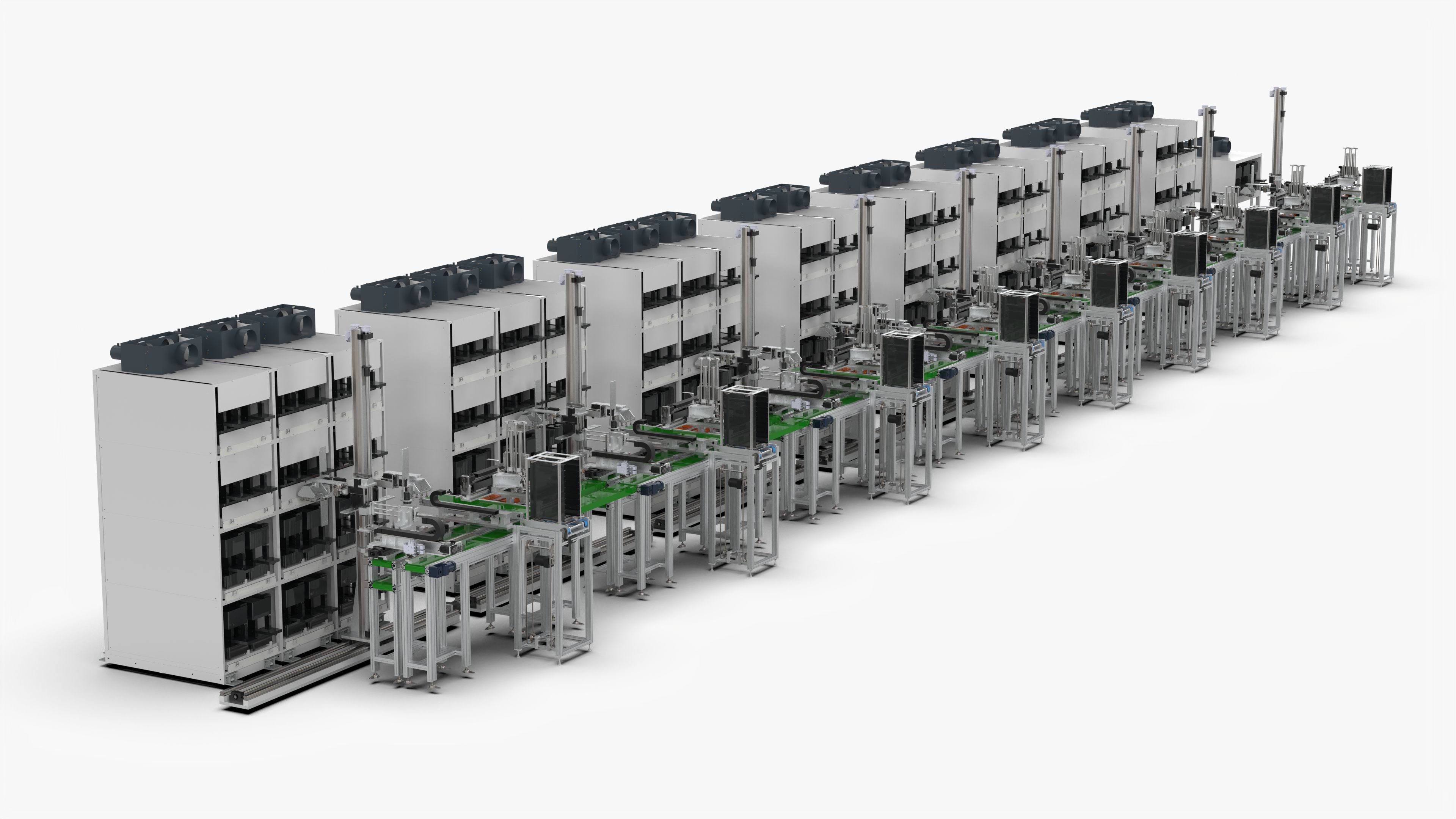 Aging Labeling Test Line Body SMT 3D model_2