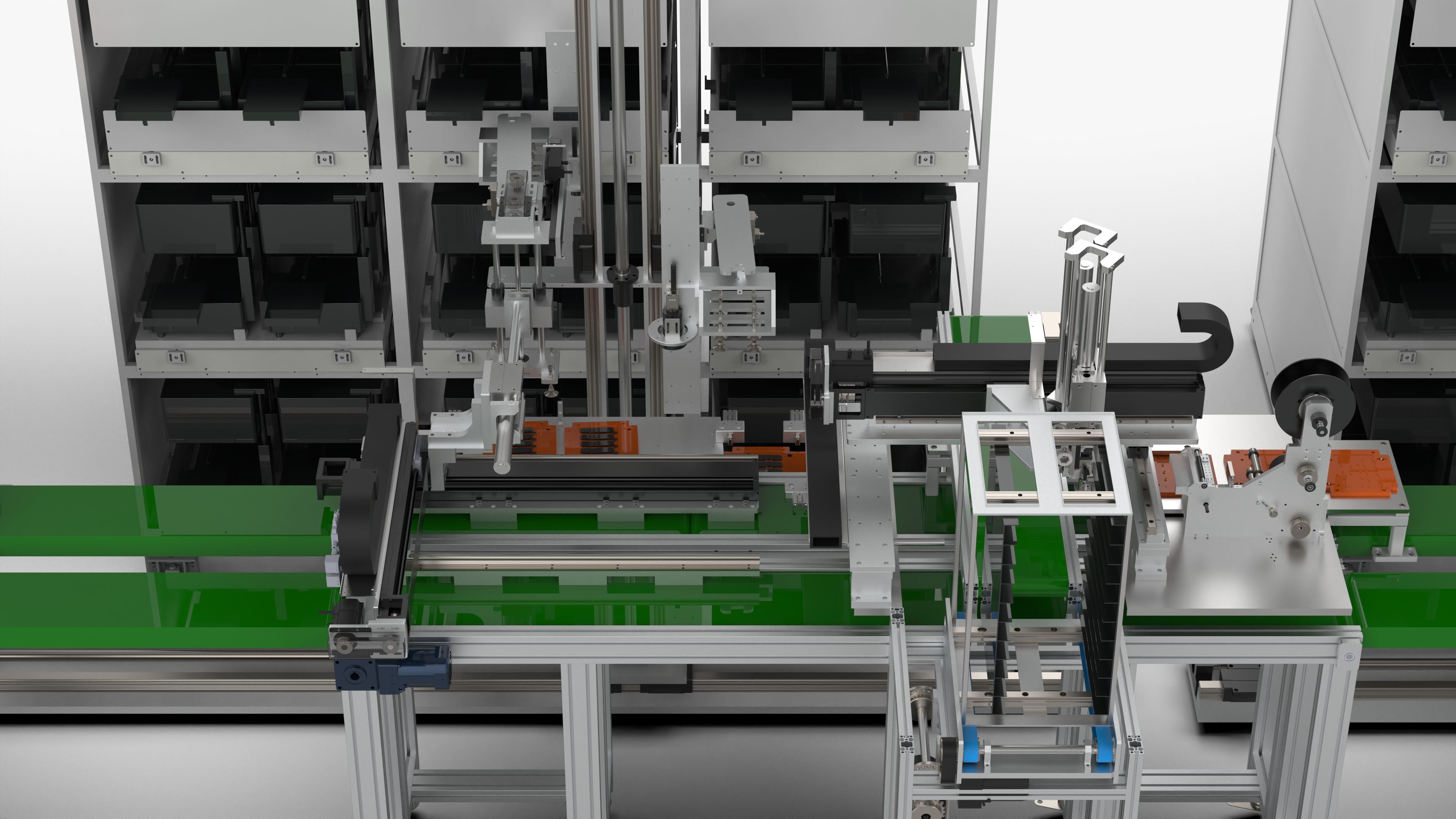 Aging Labeling Test Line Body SMT 3D model_14