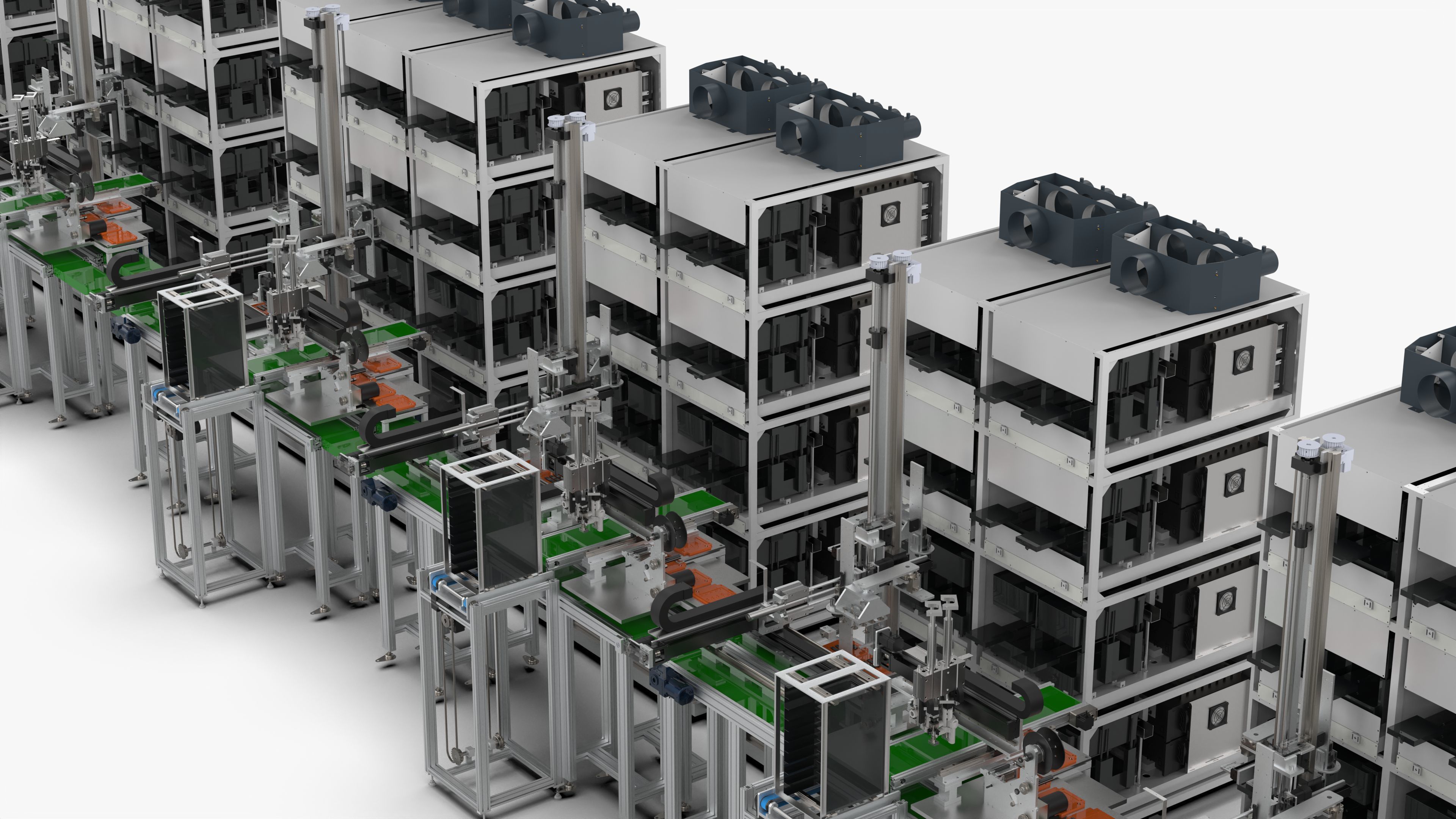Aging Labeling Test Line Body SMT 3D model_11