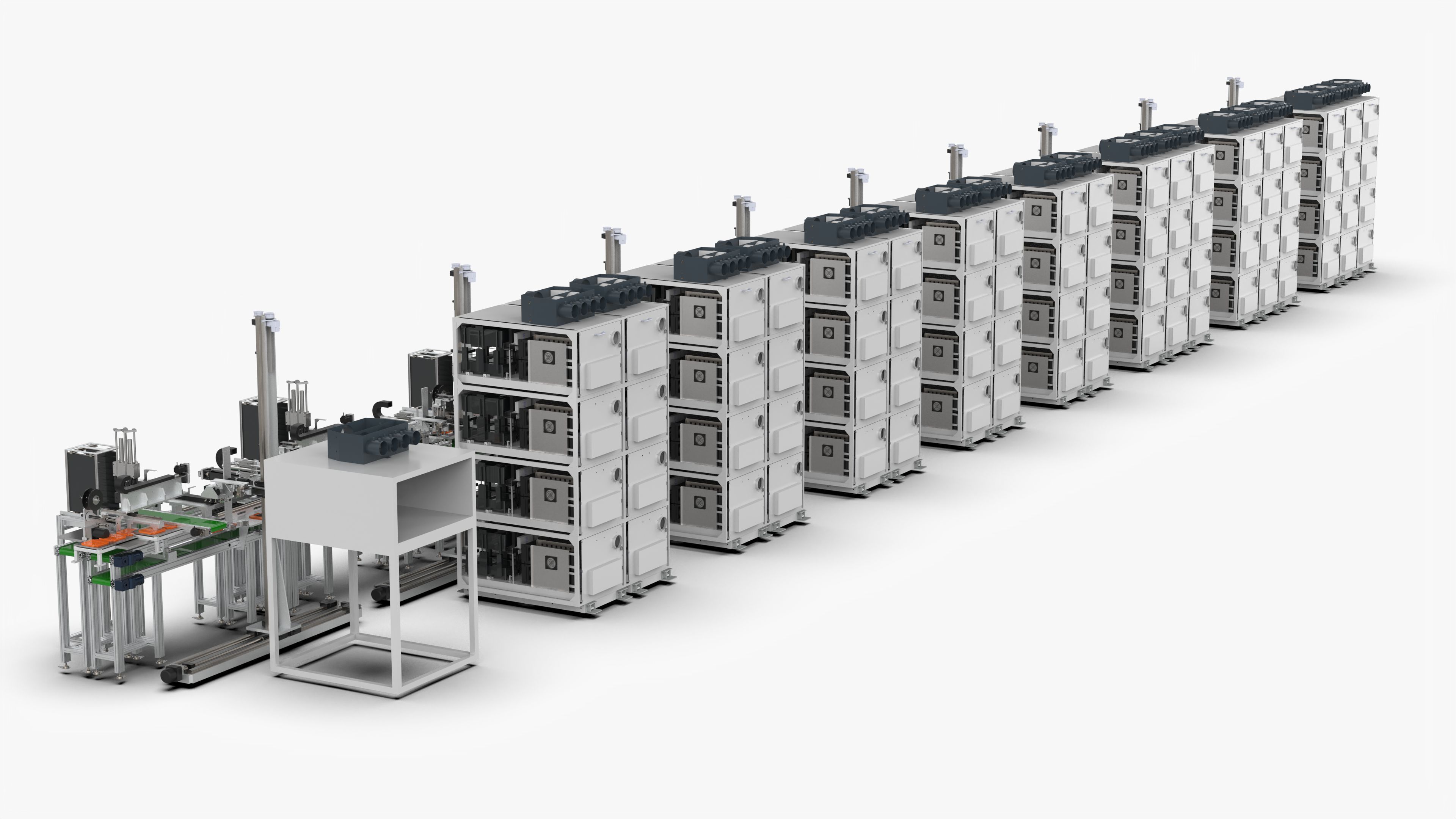 Aging Labeling Test Line Body SMT 3D model_4