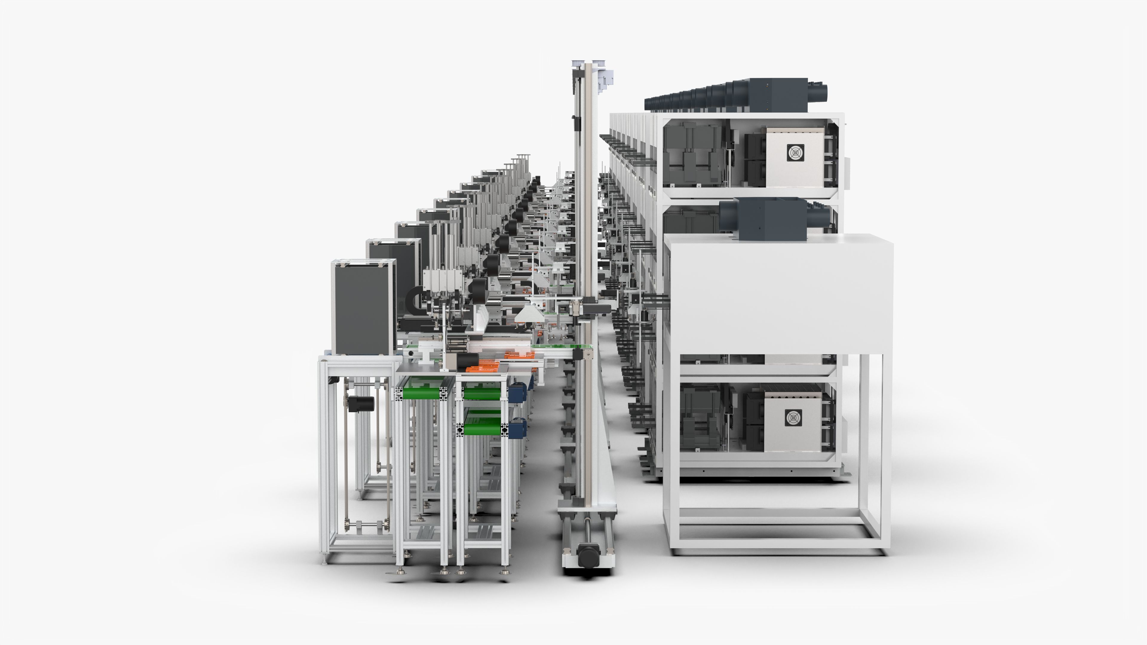 Aging Labeling Test Line Body SMT 3D model_5