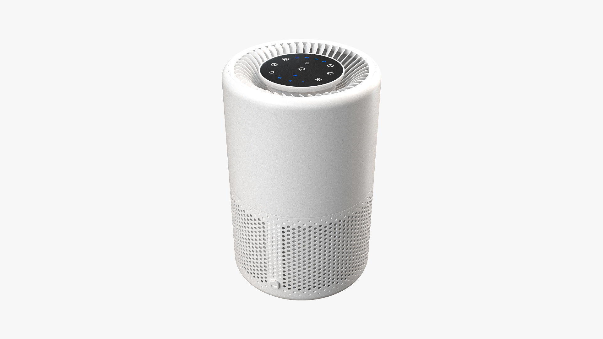 Levoit Core 200S Air Purifier White 3D model_1