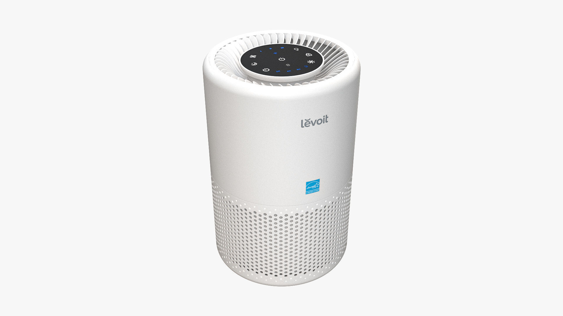 Levoit Core 200S Air Purifier White 3D model_2