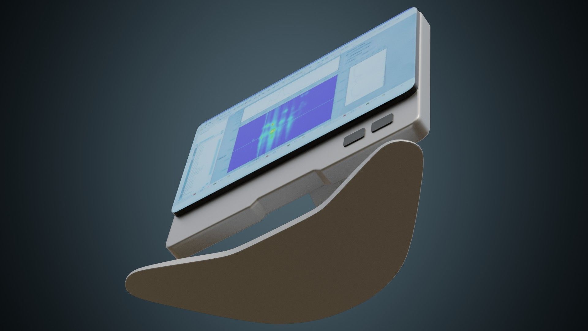 Medical Computer 1A Low-poly 3D model_4