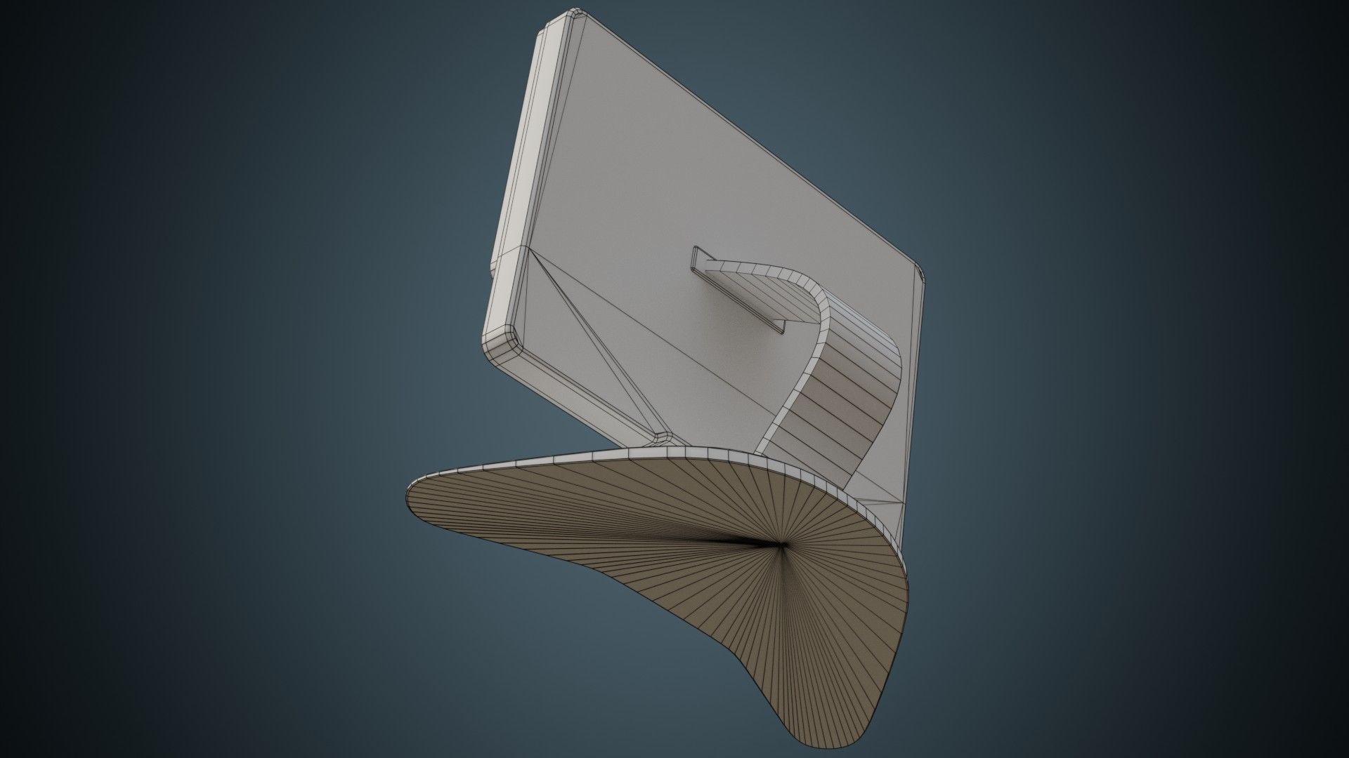 Medical Computer 1A Low-poly 3D model_7