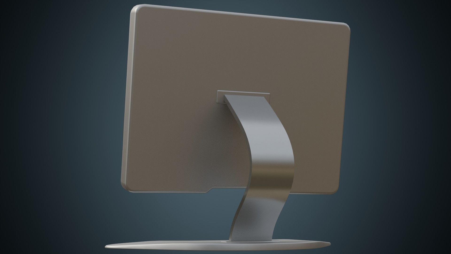 Medical Computer 1A Low-poly 3D model_3