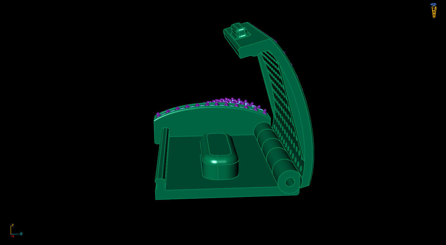 3D printed model of Cuban diamond chain 3D print model_4