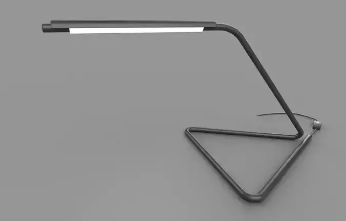 Table Lamp  M6 Low-poly 3D model