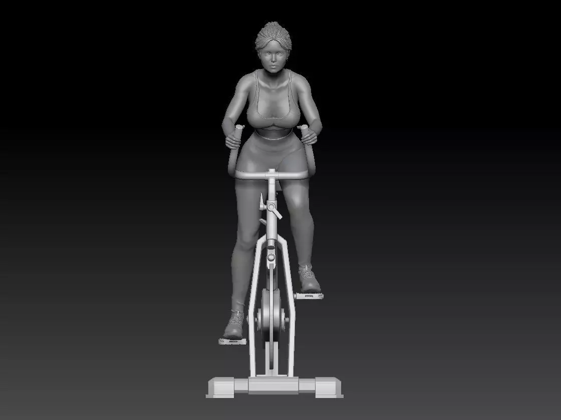 SPINNING CLASS GIRL 2 3D print model_0