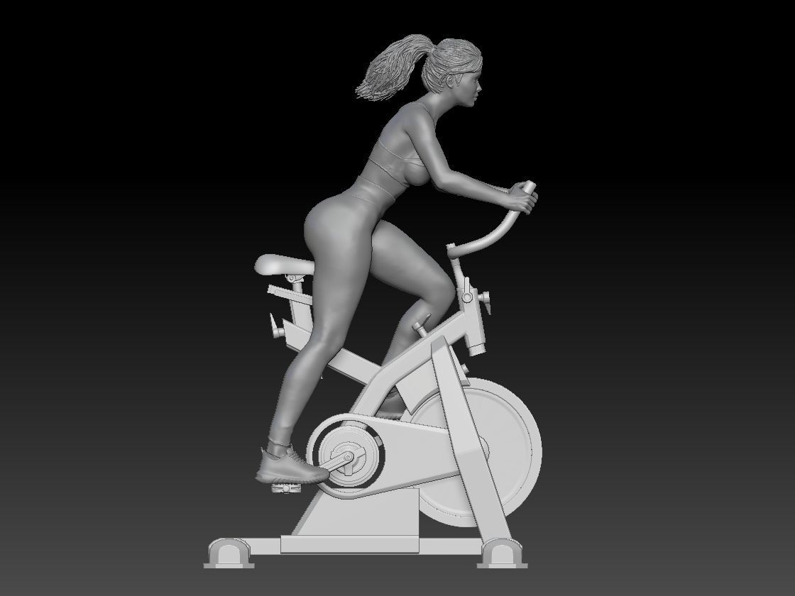 SPINNING CLASS GIRL 2 3D print model_6
