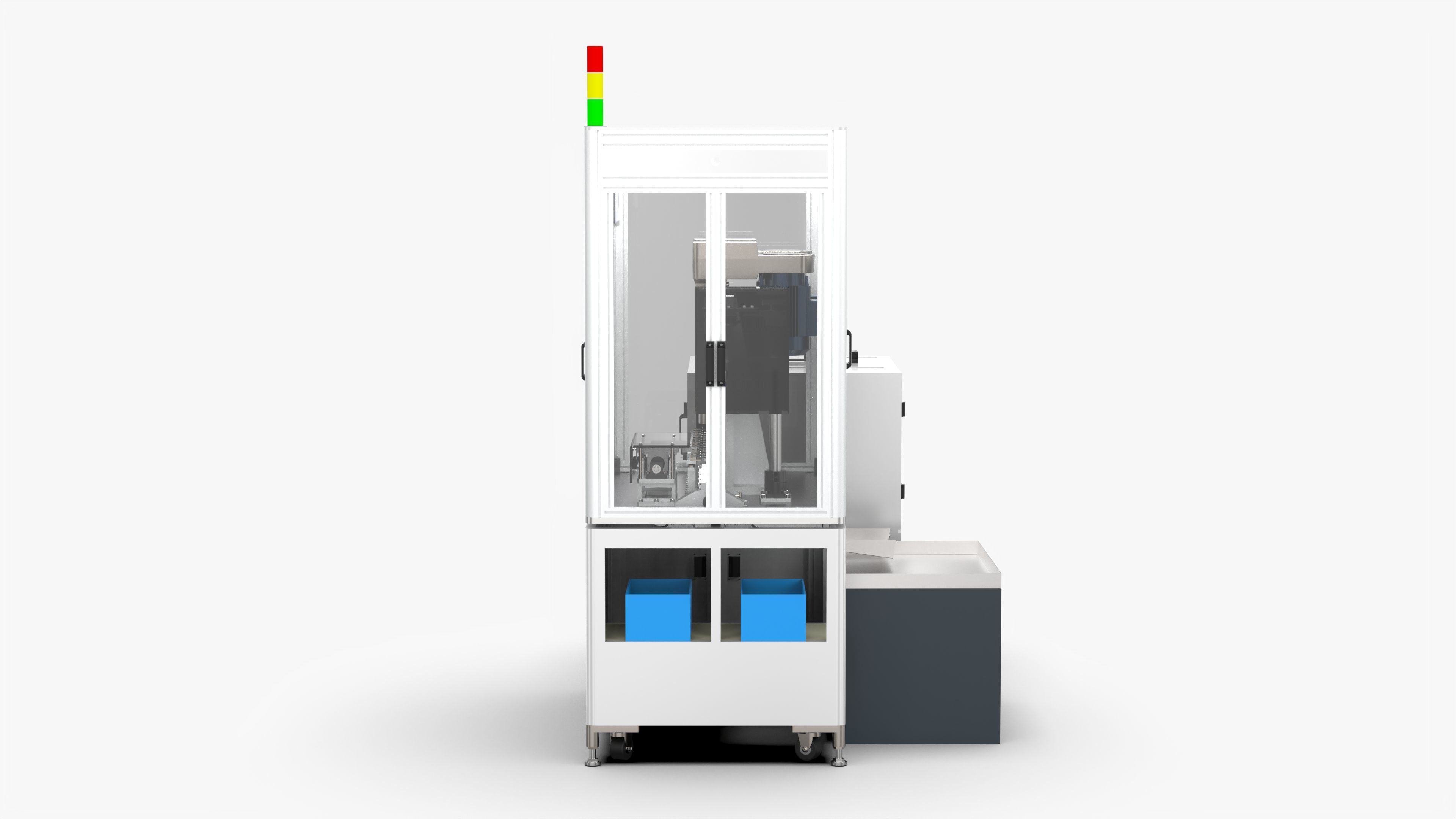 Fully Automatic Drilling and Tapping Machine 3D model_6