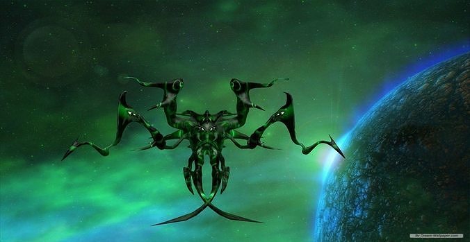 Alien NX Low-poly 3D model