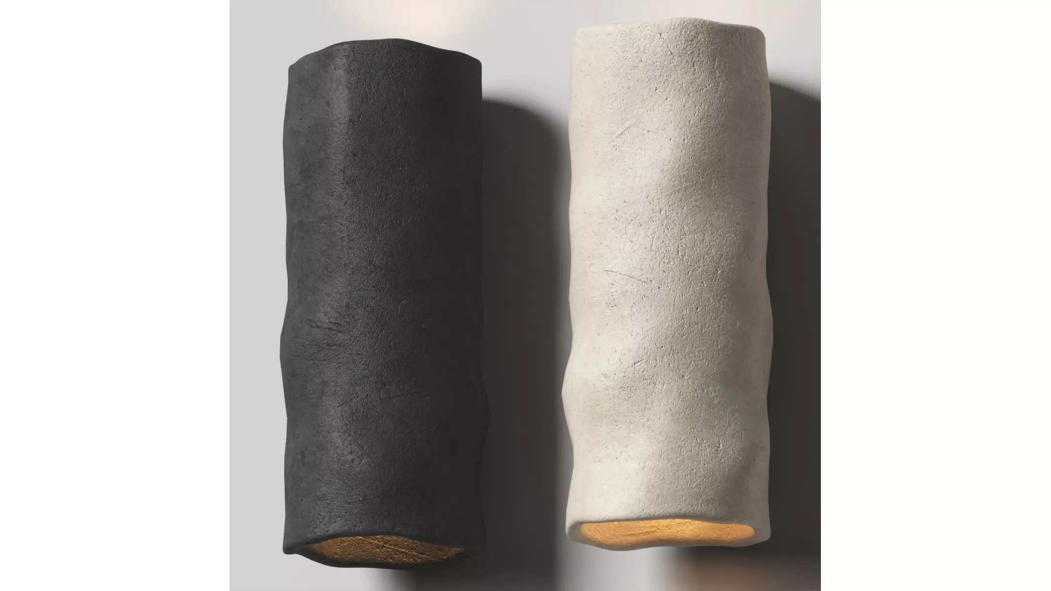 Serenity Plaster Wall Light - Hannah Woodhouse 3D model