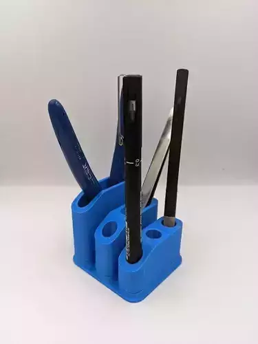 penholder-01 pen and pencil holder