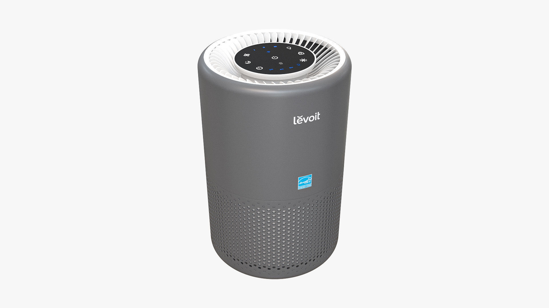 Levoit Core 200S Air Purifier Grey 3D model_2