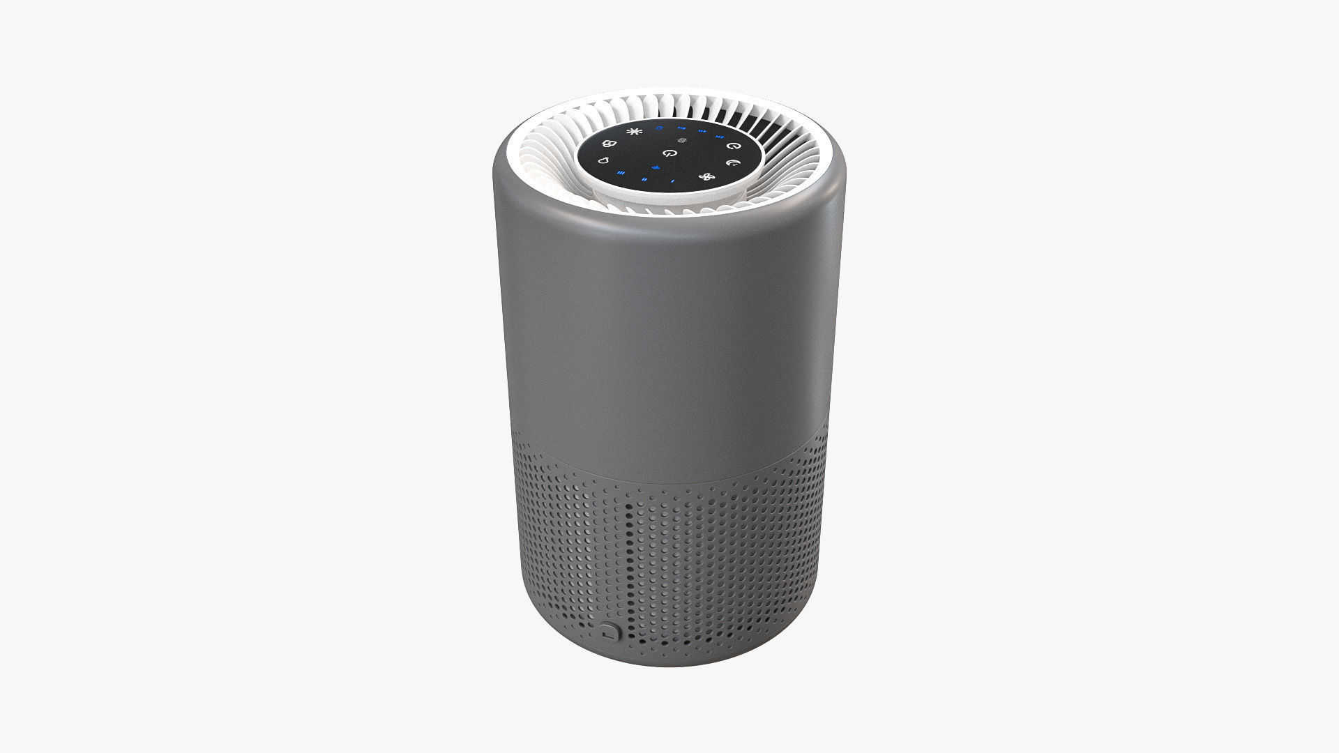 Levoit Core 200S Air Purifier Grey 3D model_1