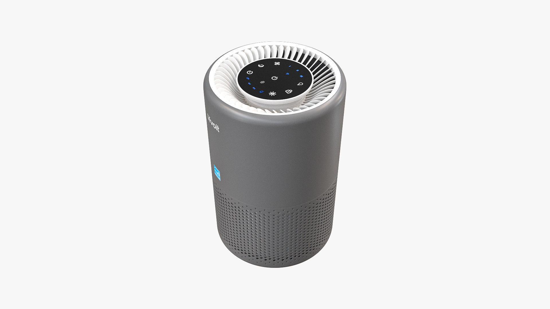 Levoit Core 200S Air Purifier Grey 3D model_3