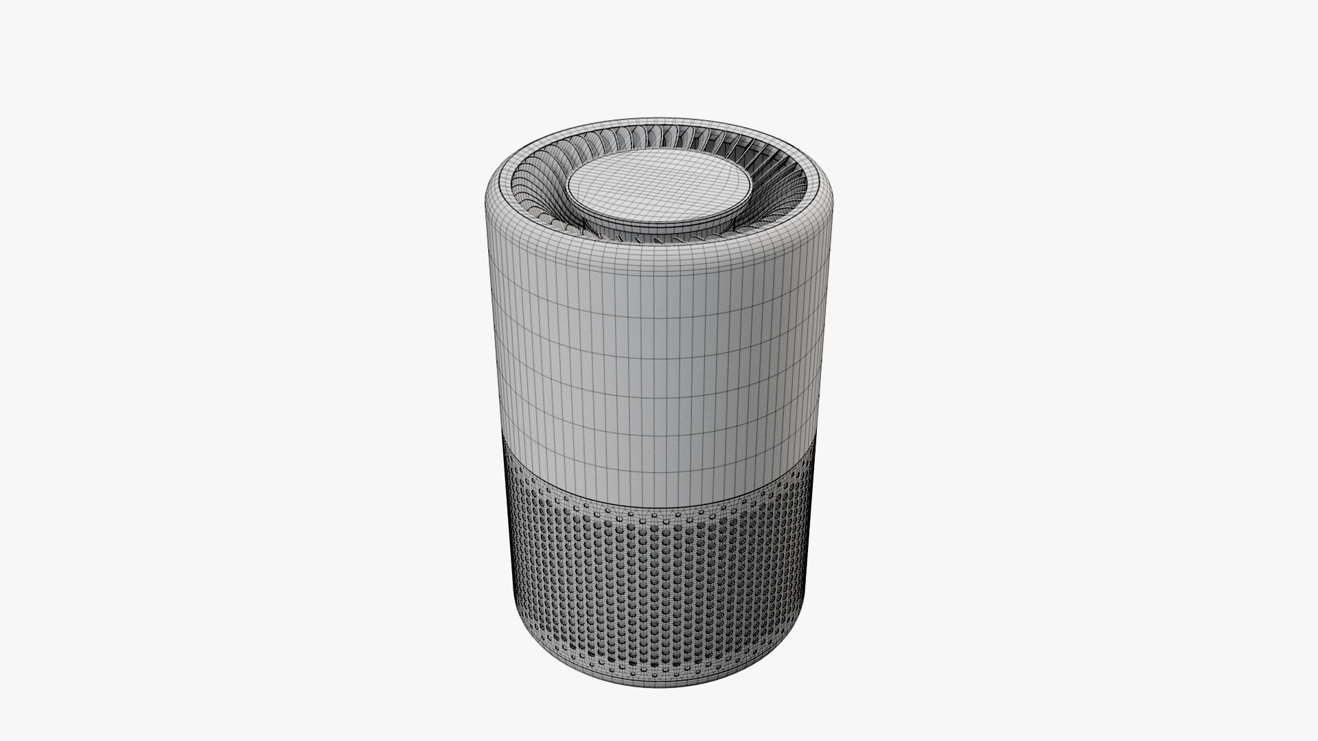 Levoit Core 200S Air Purifier Grey 3D model_9