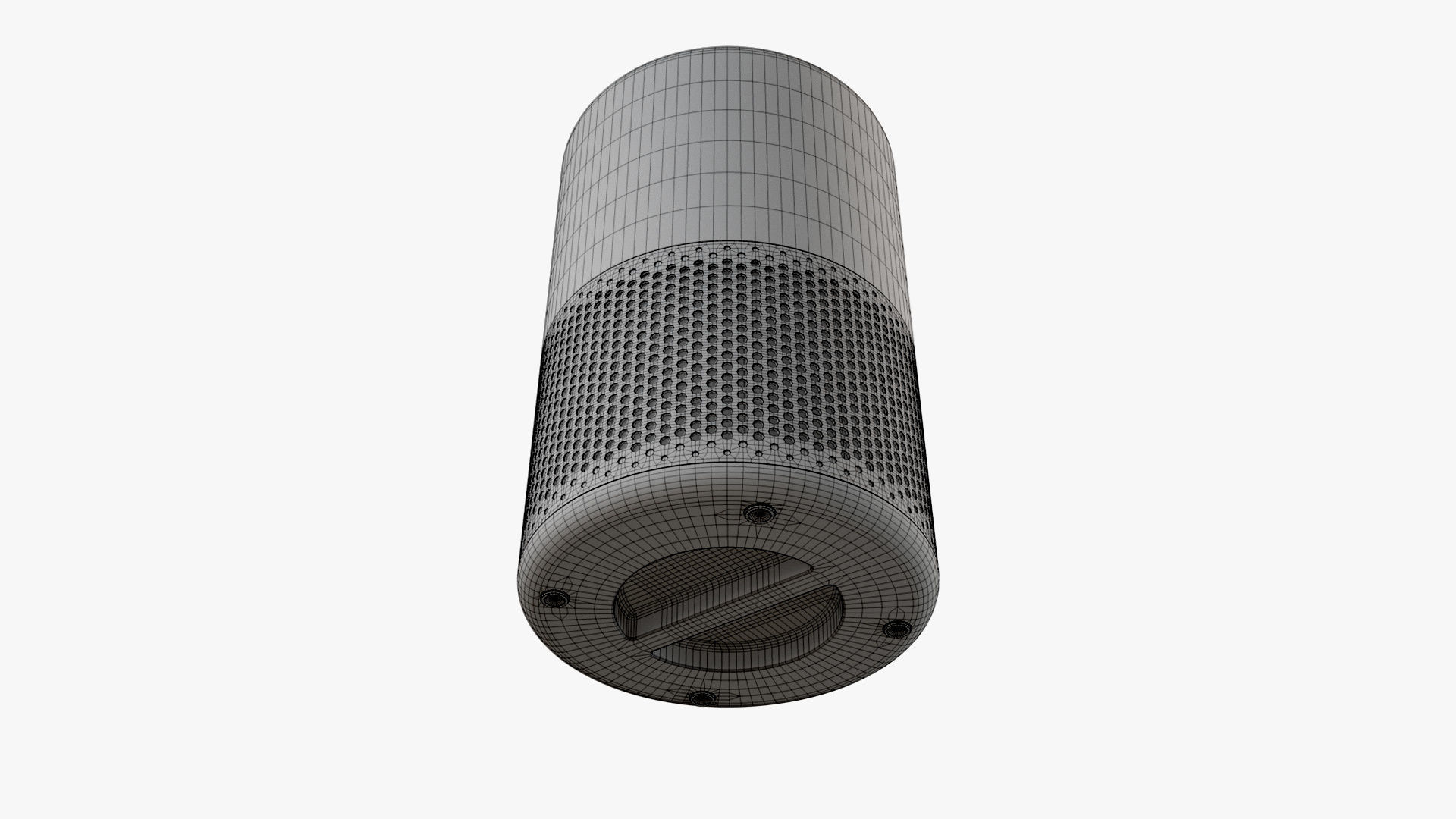 Levoit Core 200S Air Purifier Grey 3D model_12