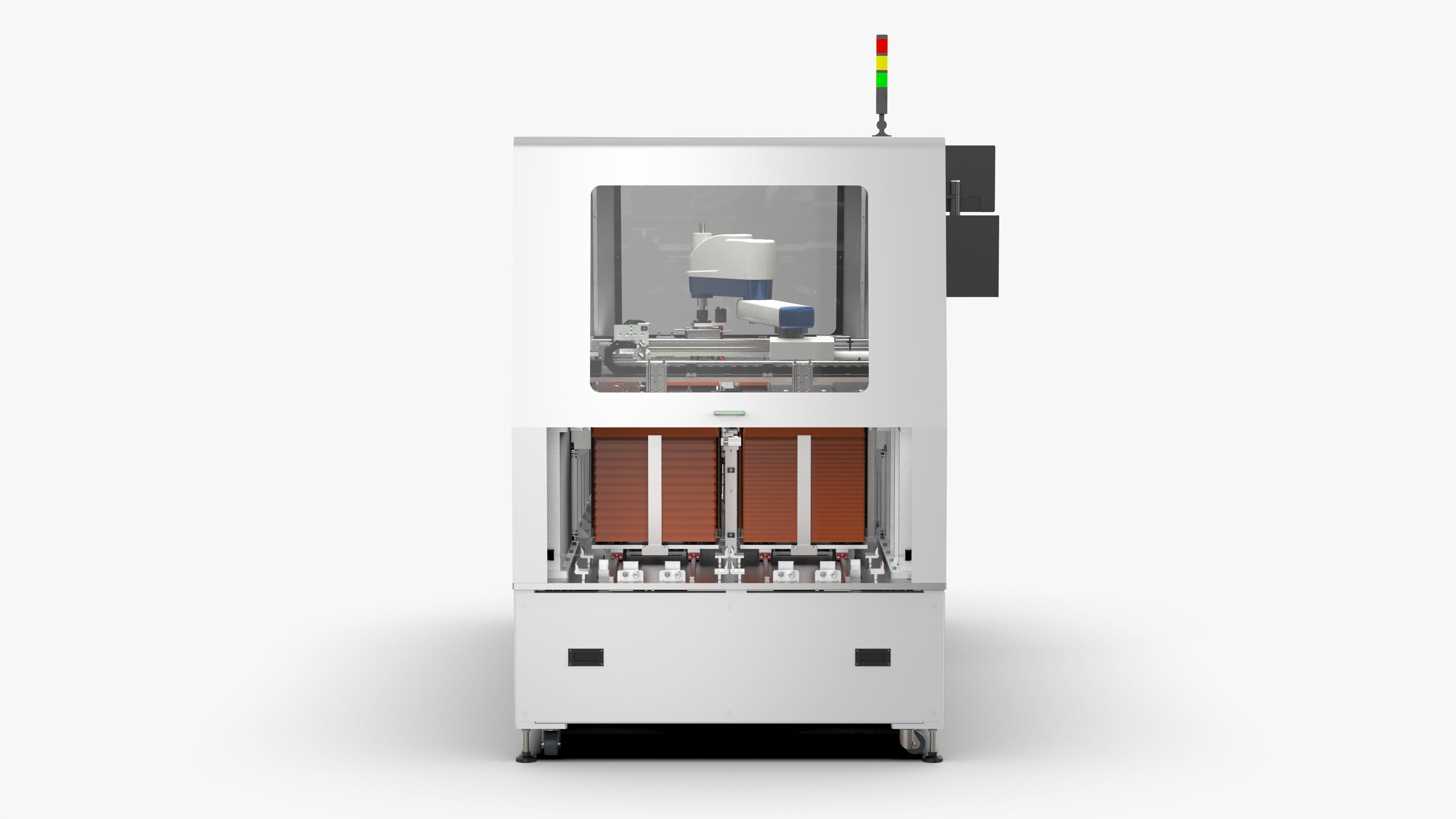 Fully Automatic Plug In Machine 3D model_8