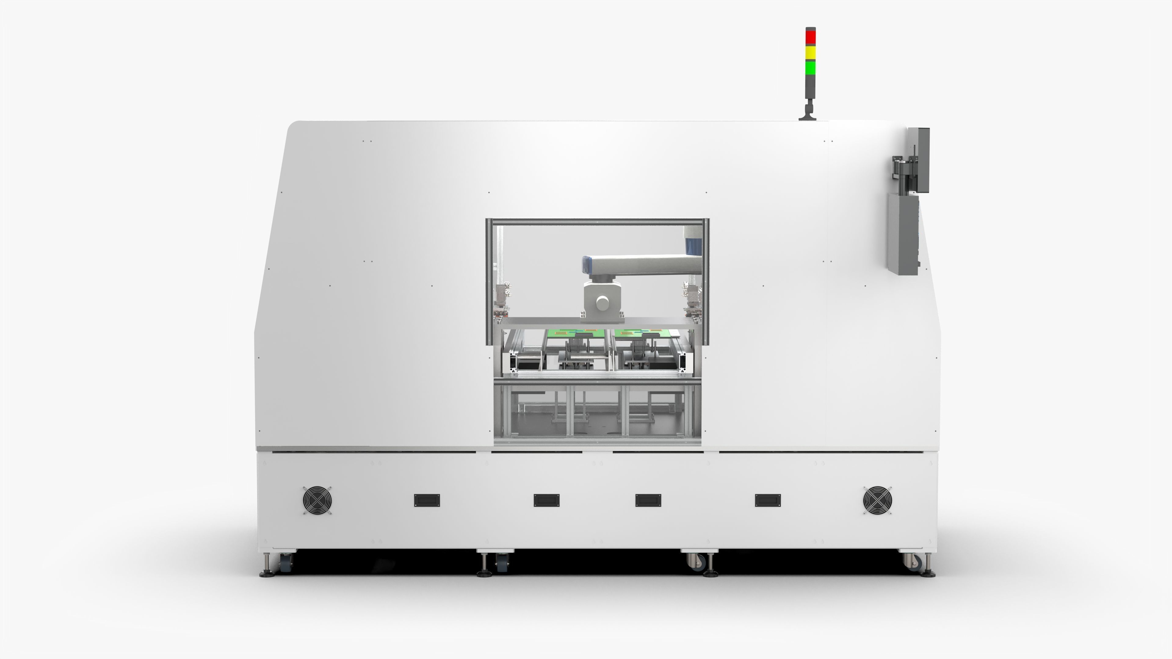 Fully Automatic Plug In Machine 3D model_7