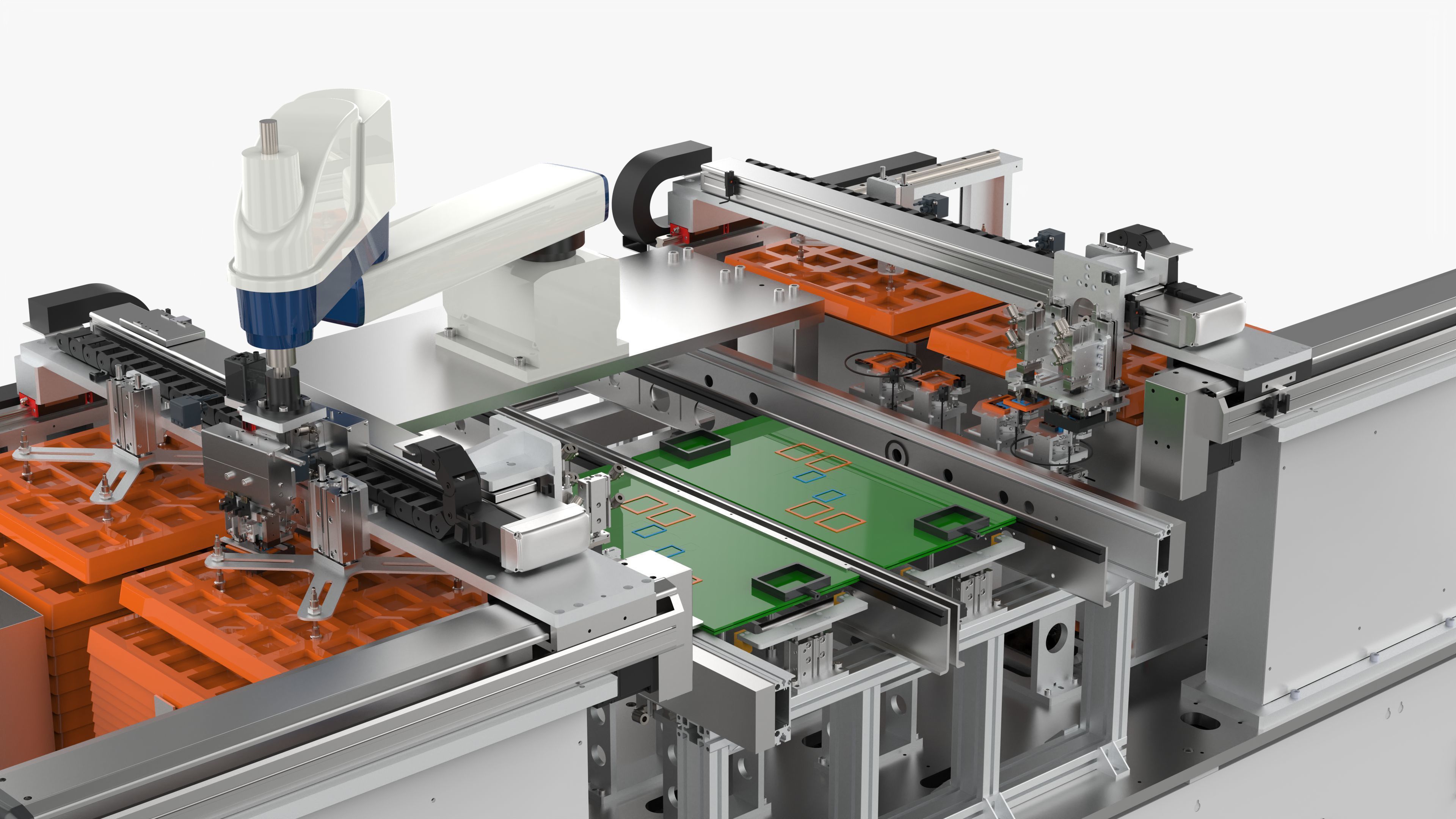 Fully Automatic Plug In Machine 3D model_12