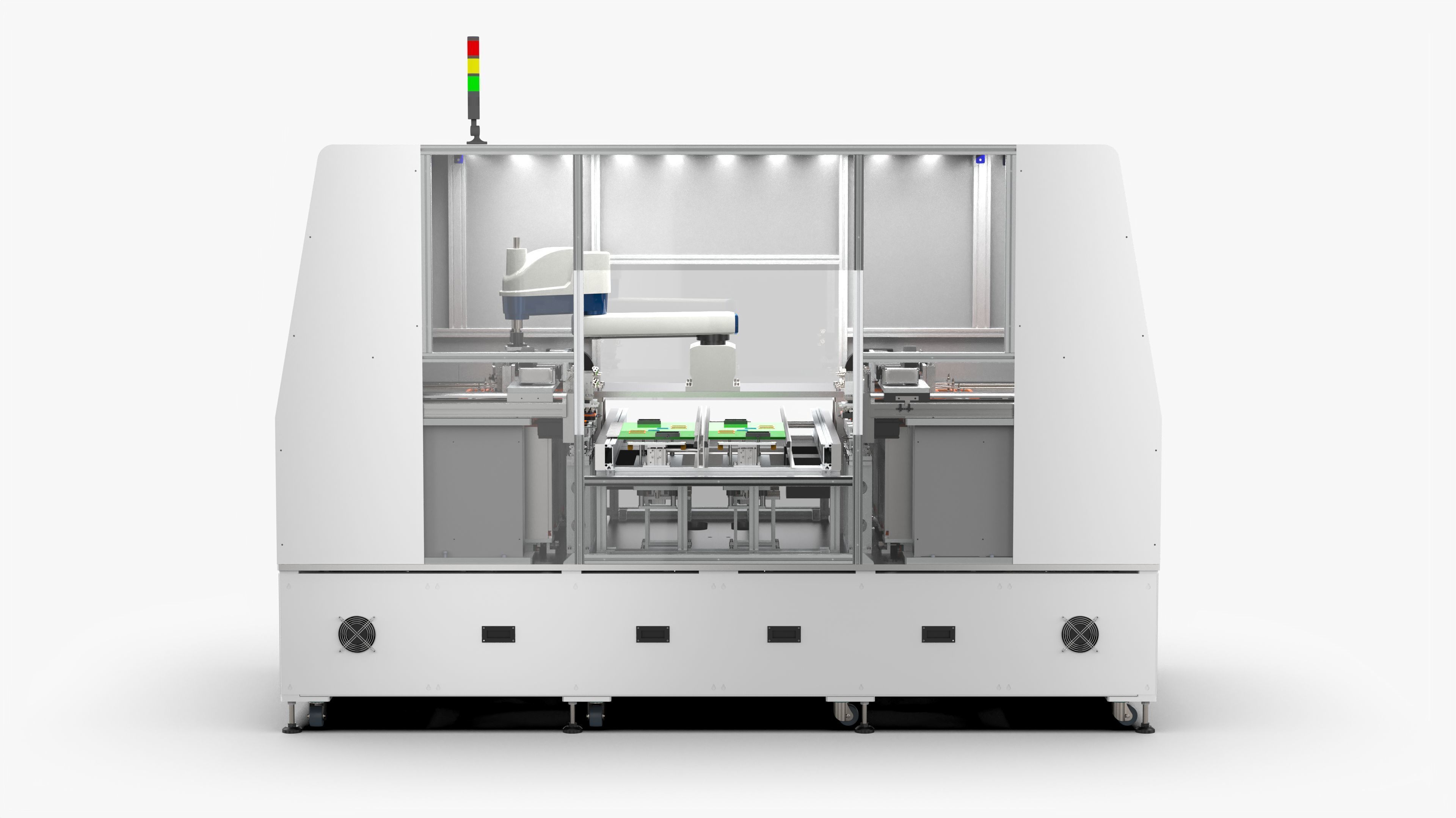 Fully Automatic Plug In Machine 3D model_5