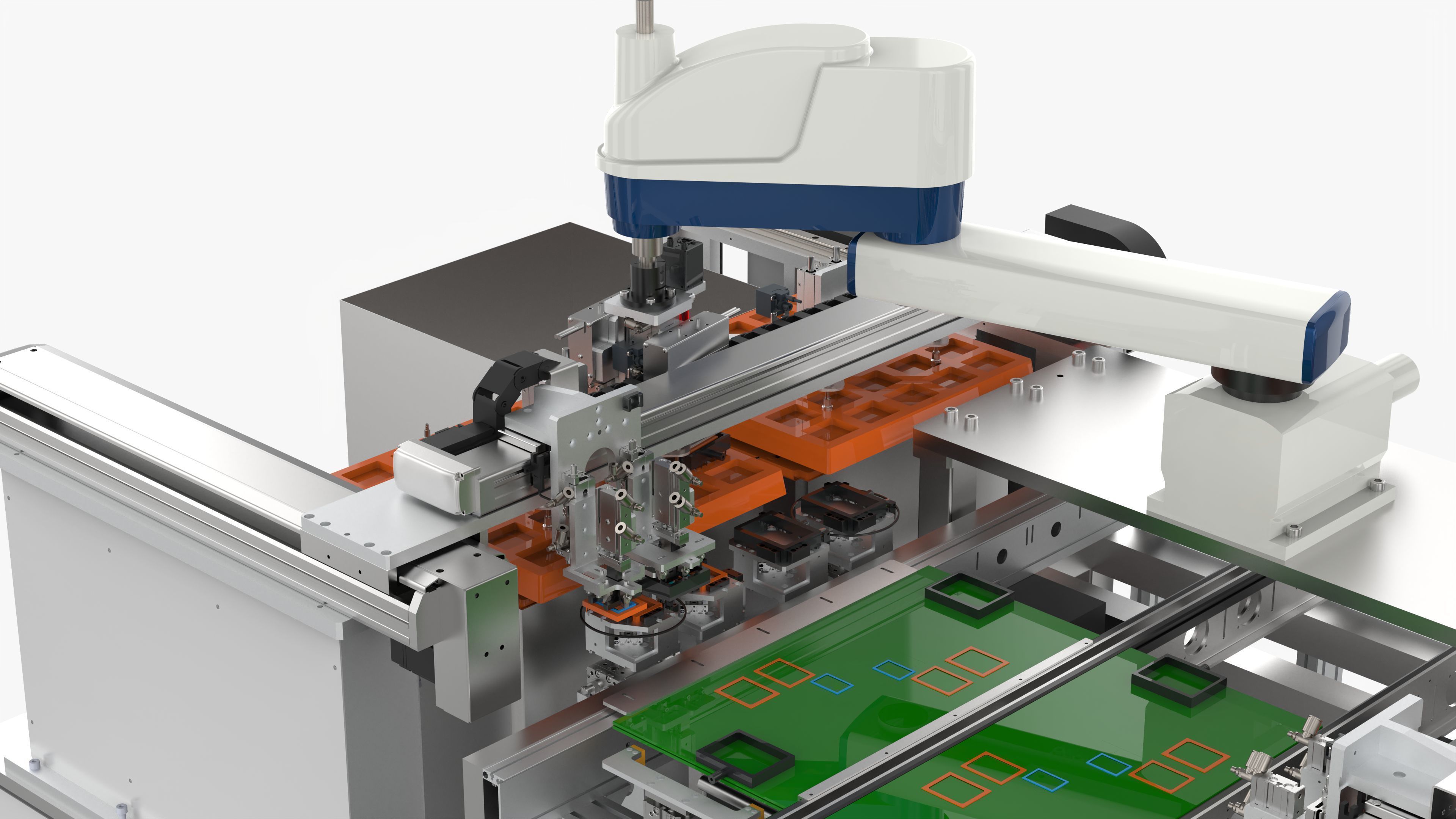 Fully Automatic Plug In Machine 3D model_11