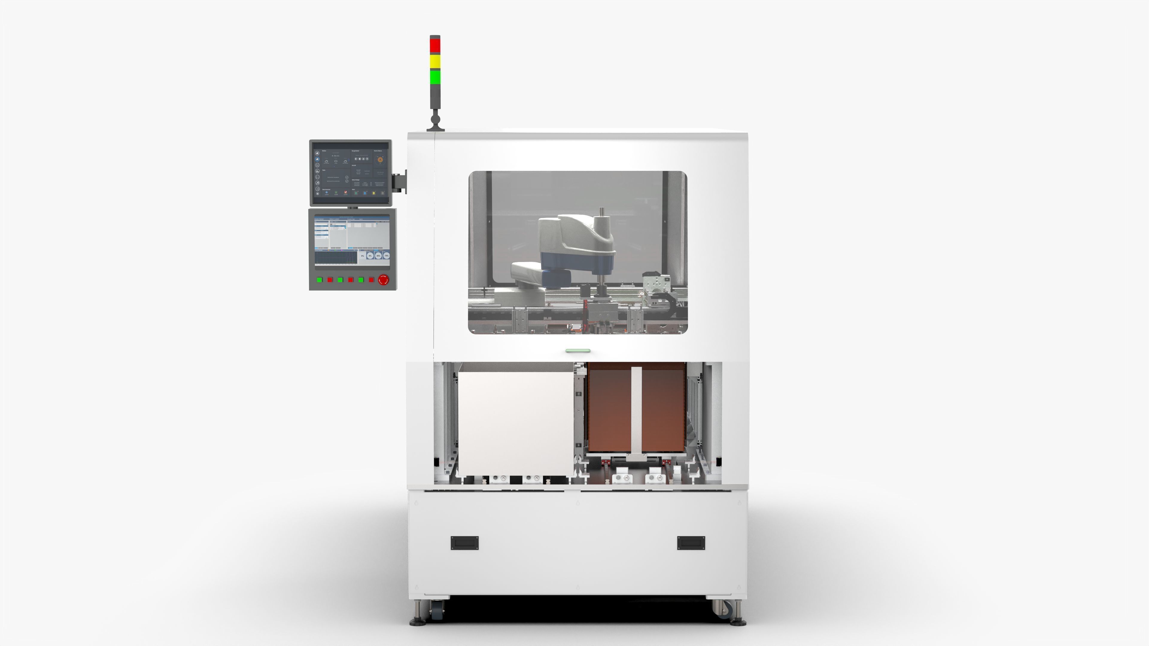 Fully Automatic Plug In Machine 3D model_6