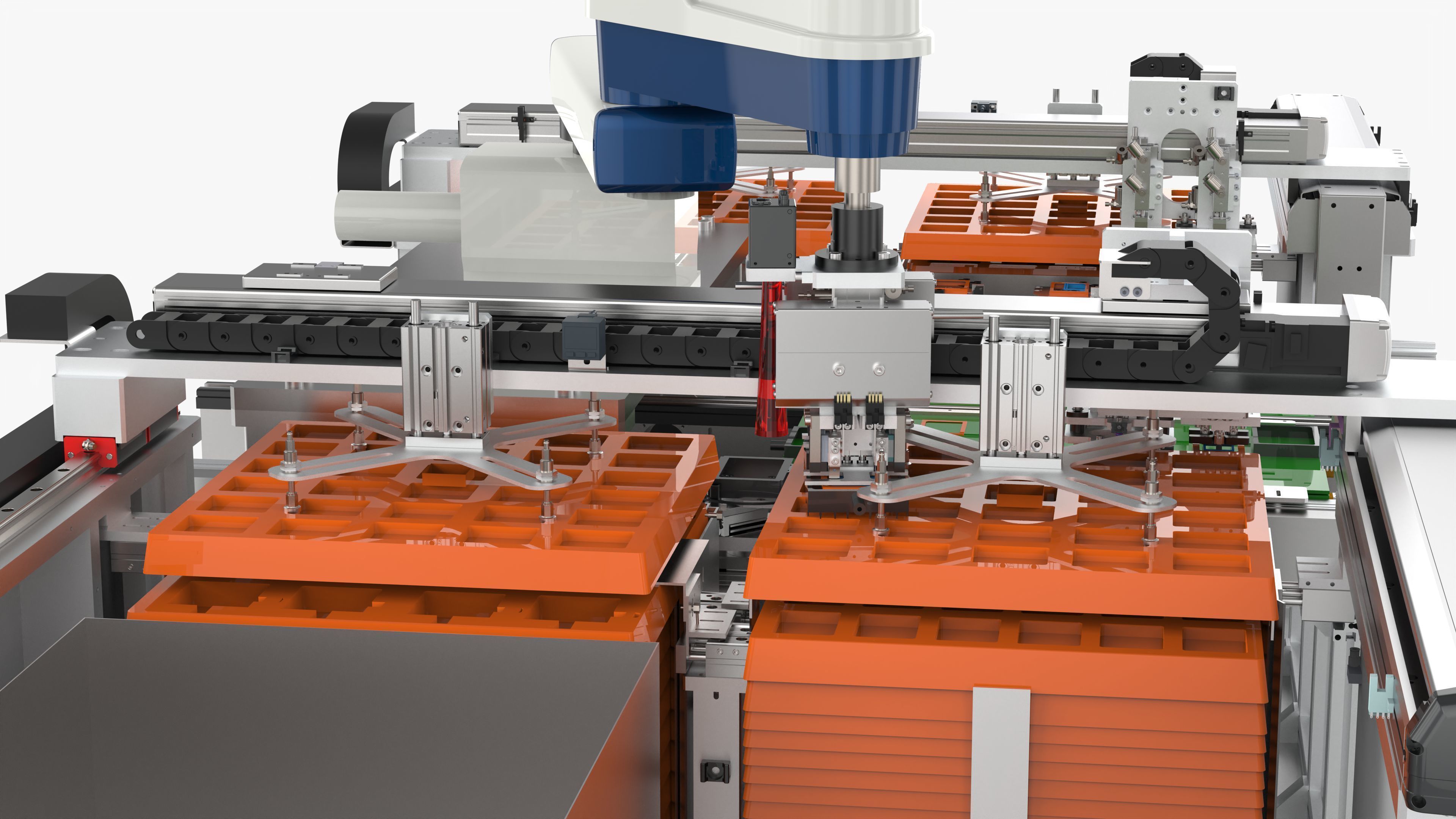 Fully Automatic Plug In Machine 3D model_13