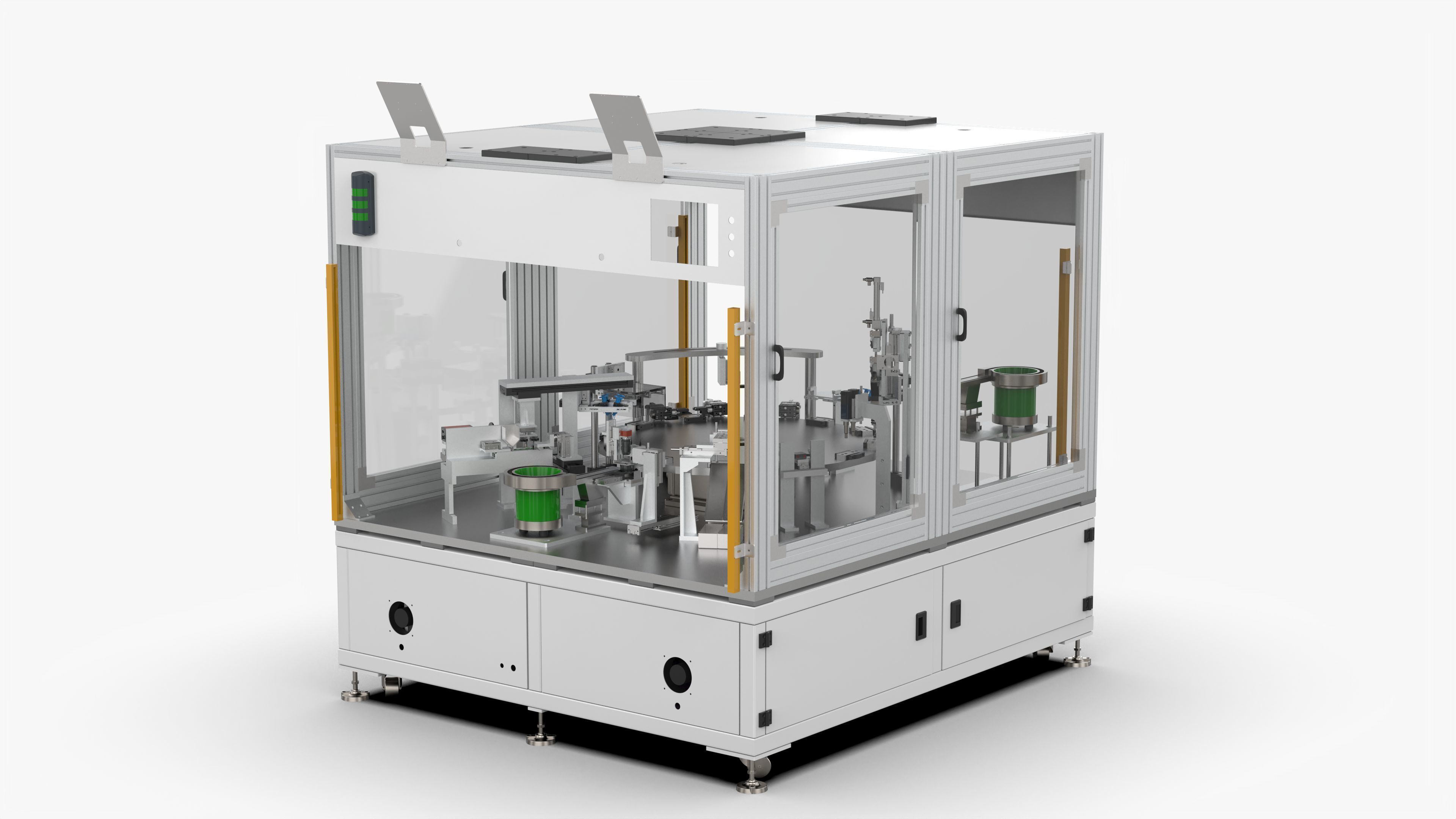 Automatic Injection Needle Assembly Dispensing Machine 3D model_2