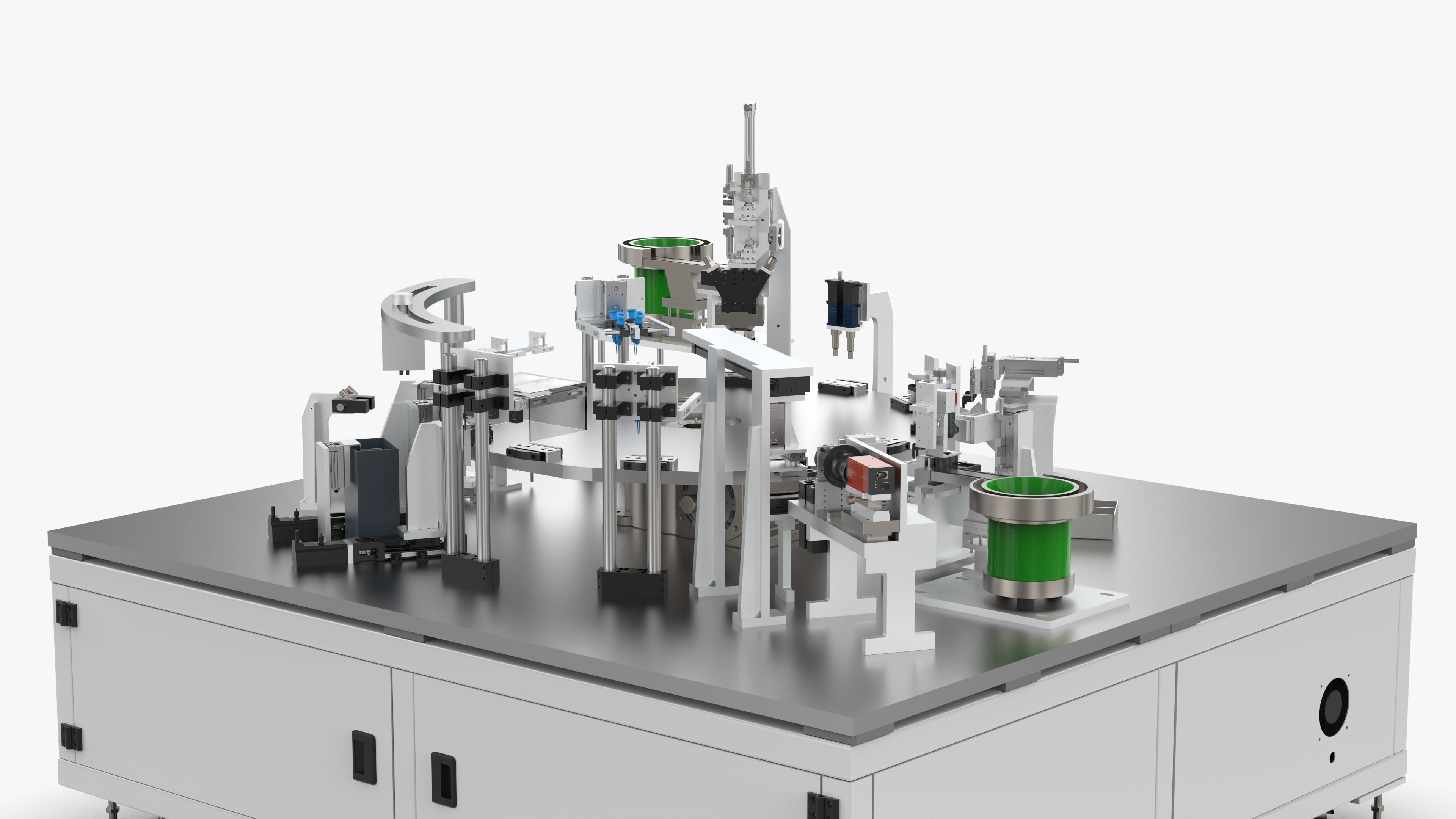 Automatic Injection Needle Assembly Dispensing Machine 3D model_9