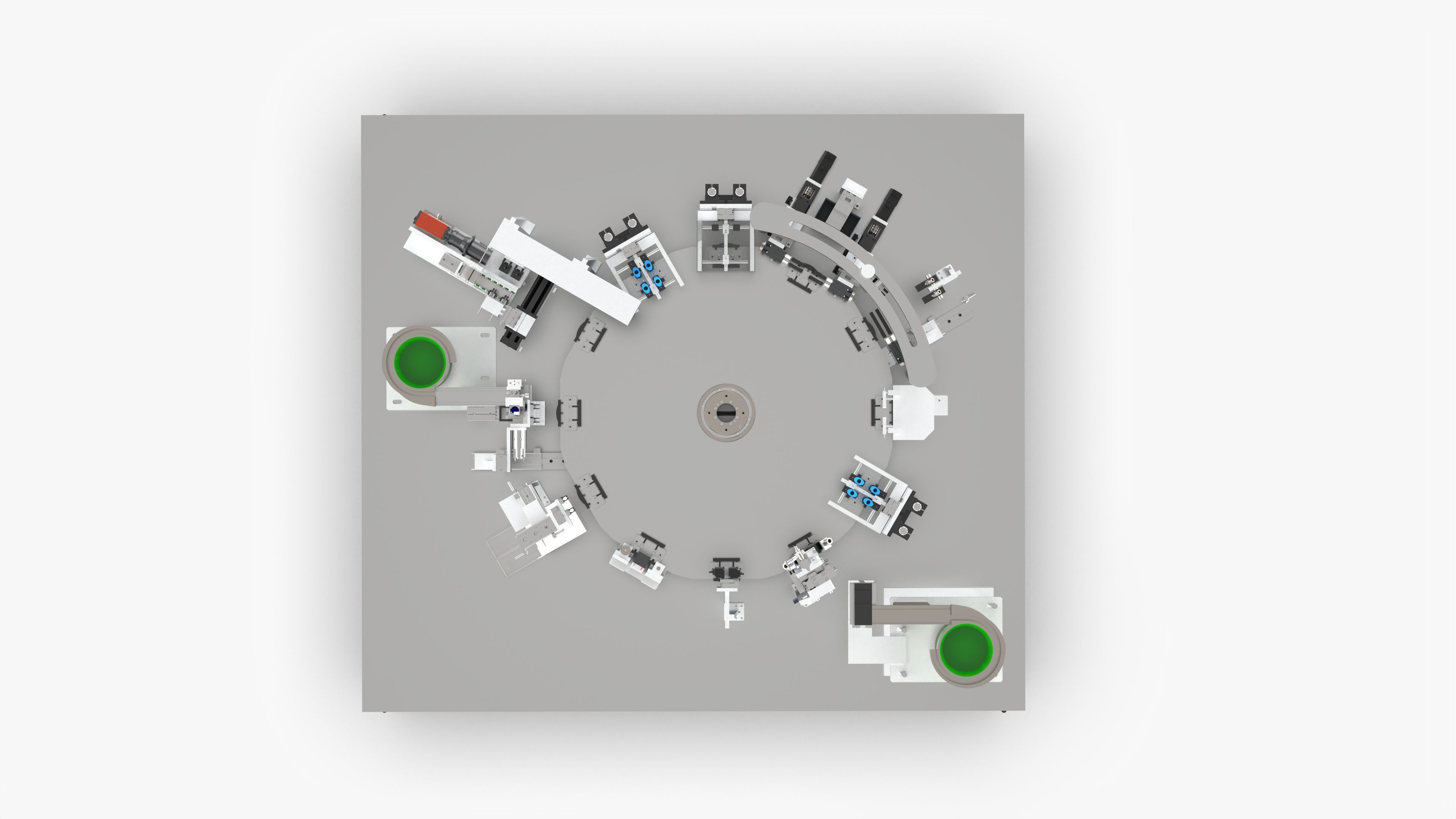 Automatic Injection Needle Assembly Dispensing Machine 3D model_14