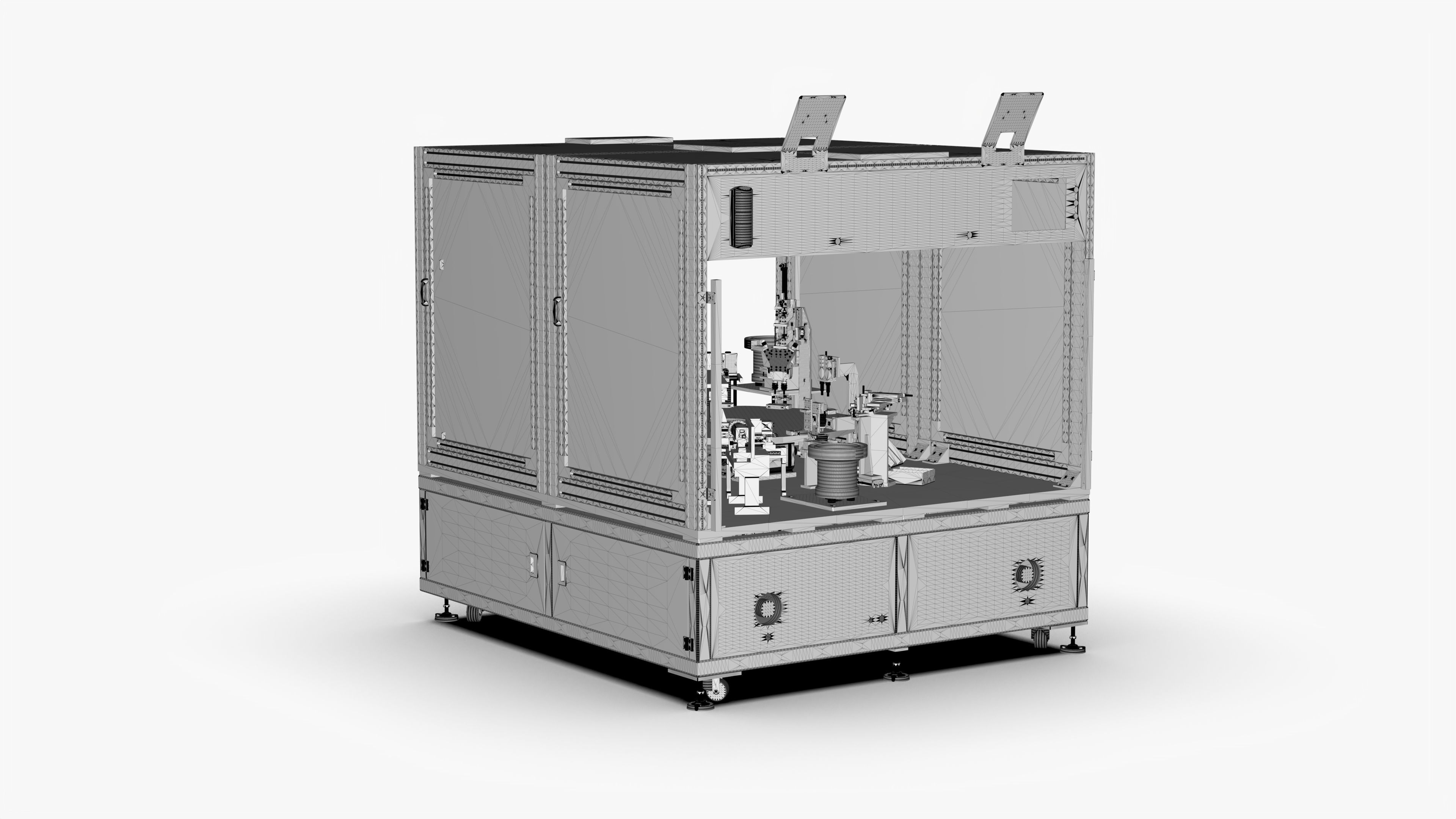 Automatic Injection Needle Assembly Dispensing Machine 3D model_15