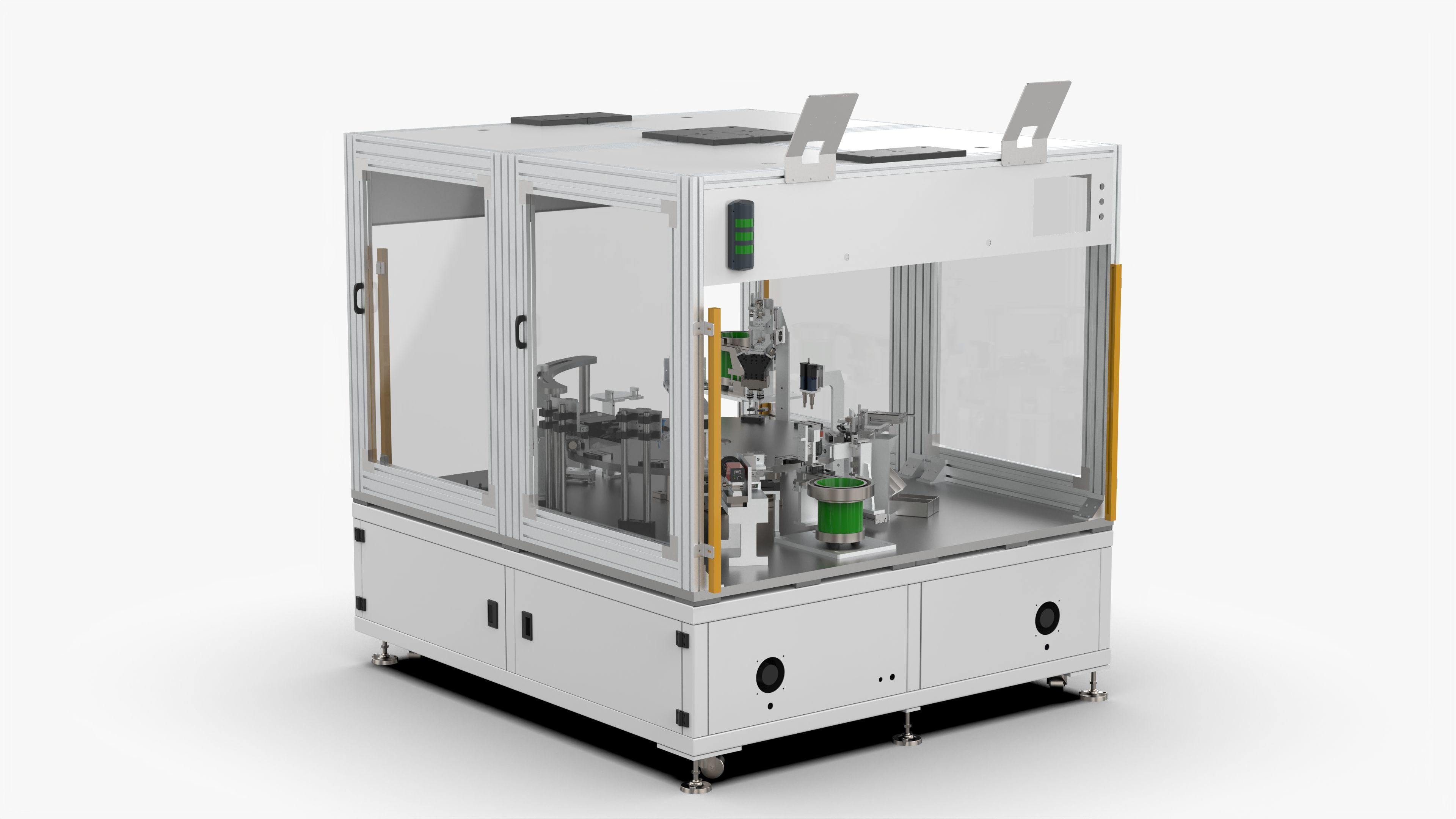 Automatic Injection Needle Assembly Dispensing Machine 3D model_1