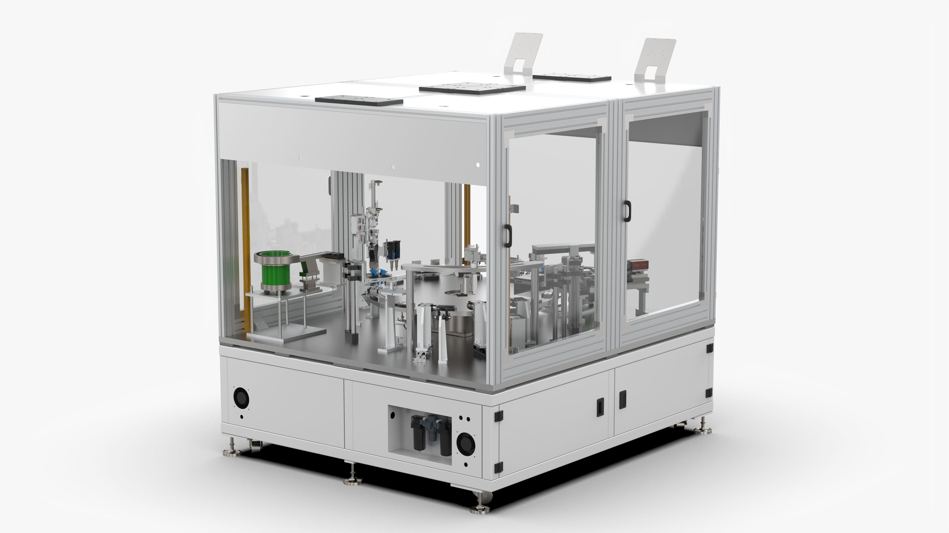 Automatic Injection Needle Assembly Dispensing Machine 3D model_3