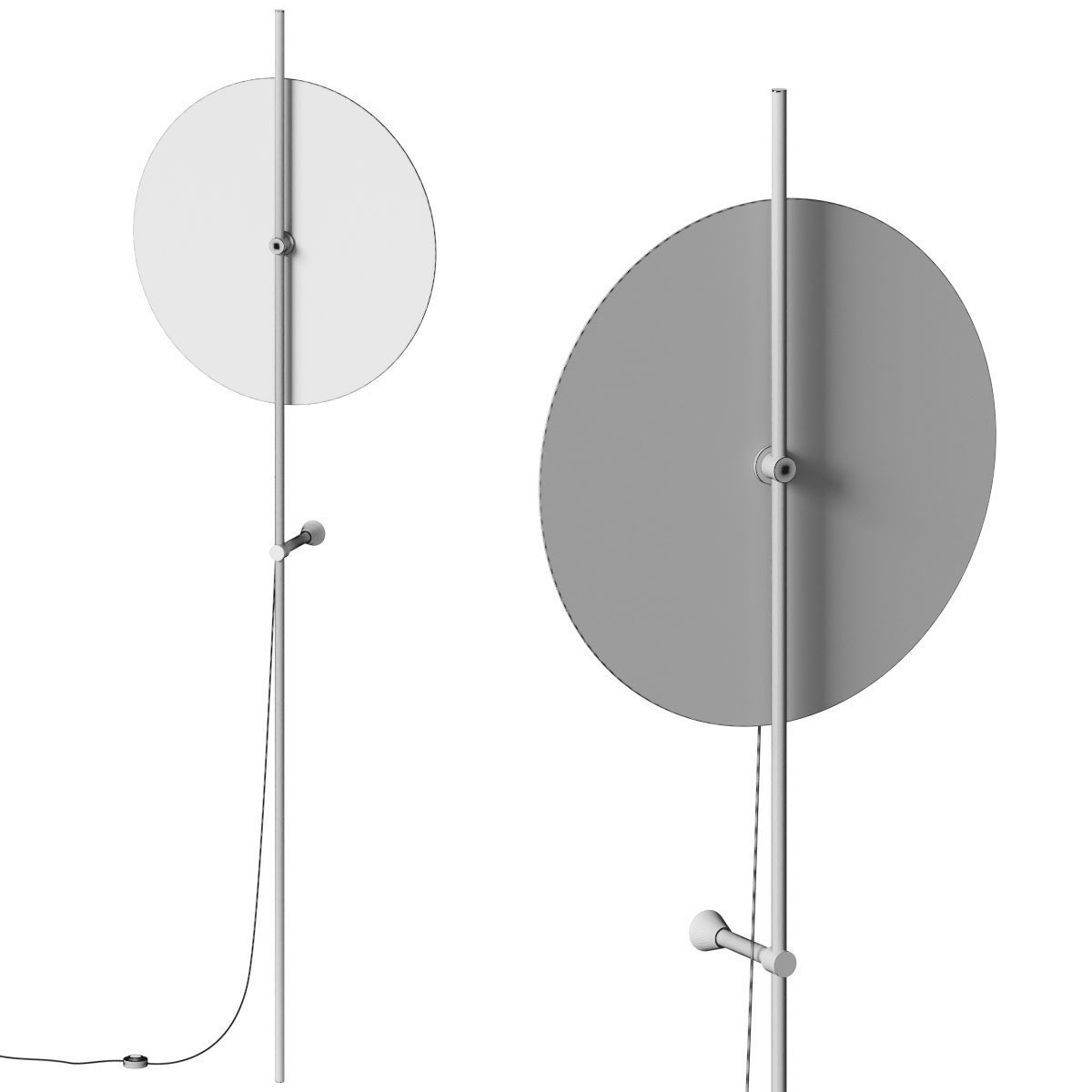 Secant Wall Light - Daniel Rybakken 3D model_1