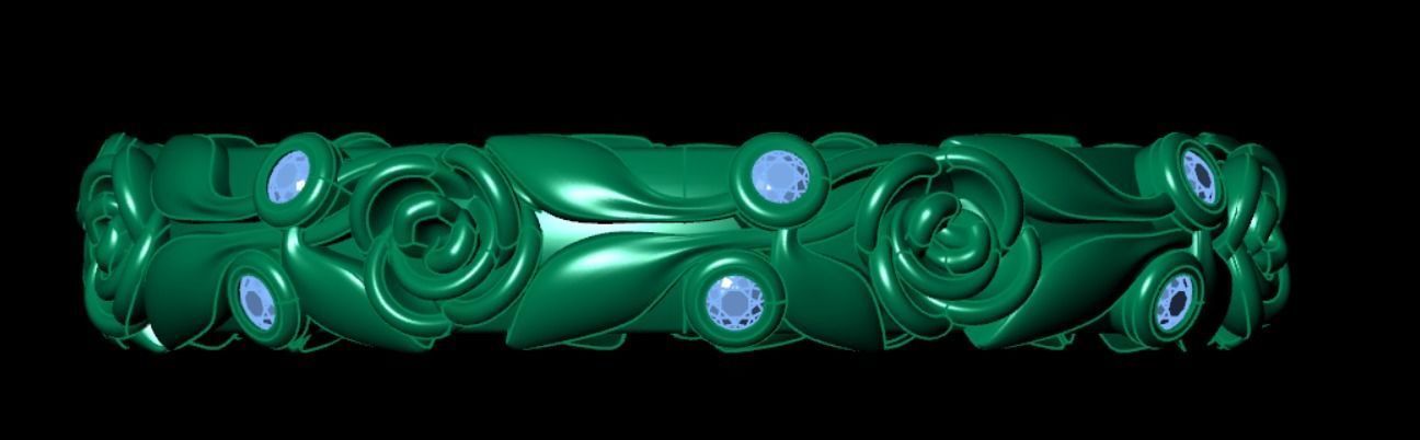 Ring rk103 3D print model_6