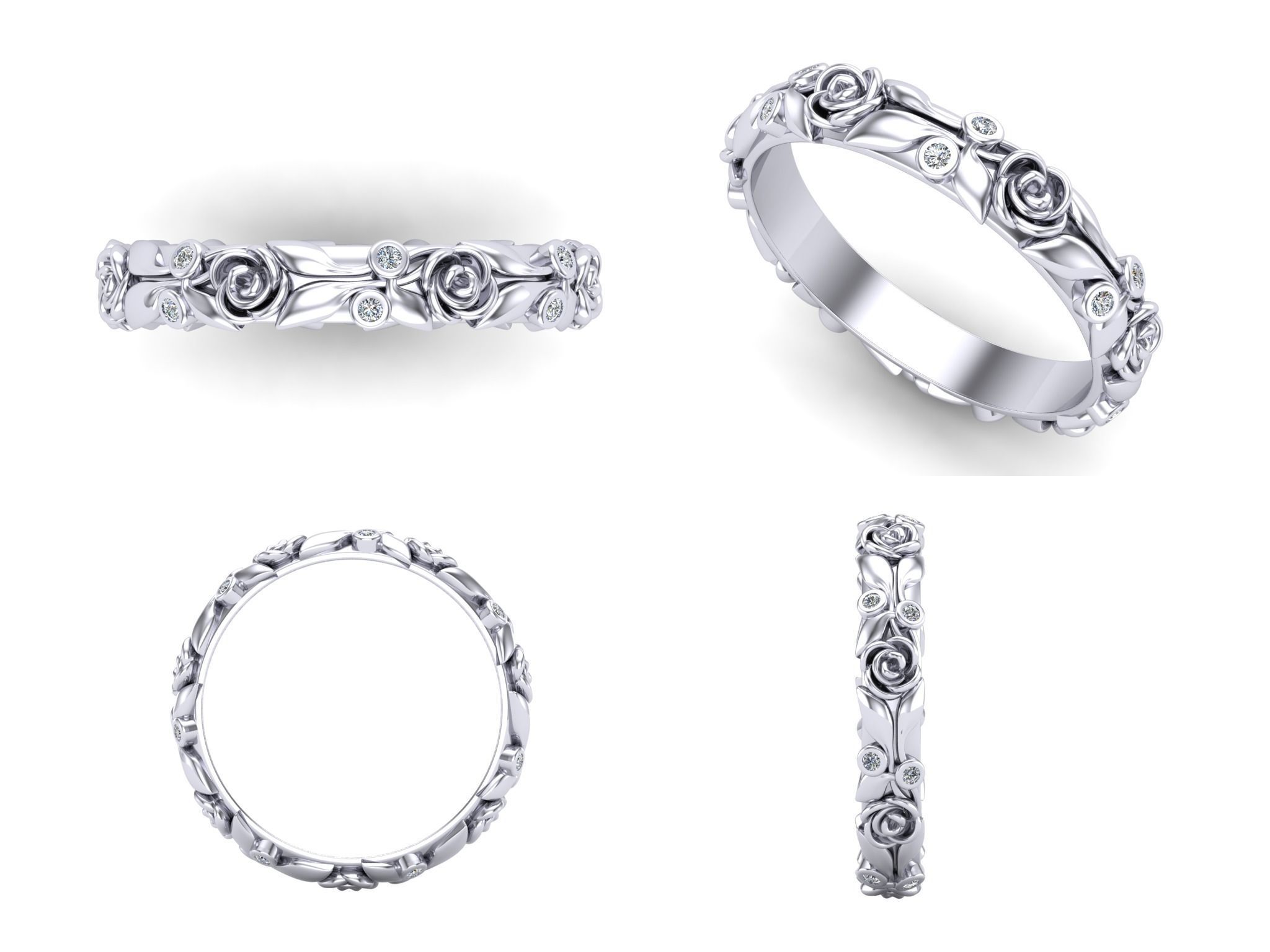 Ring rk103 3D print model_4