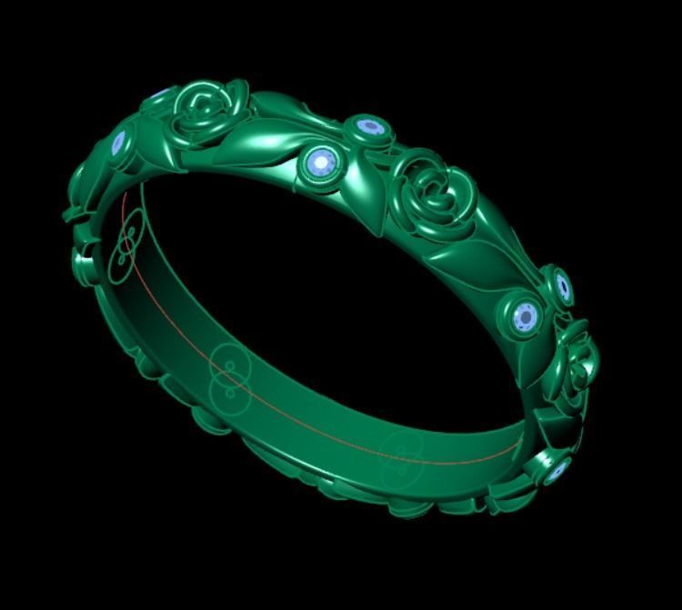 Ring rk103 3D print model_9