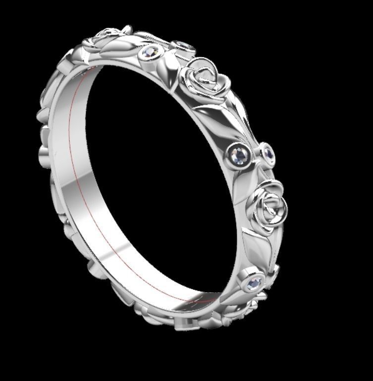 Ring rk103 3D print model_13