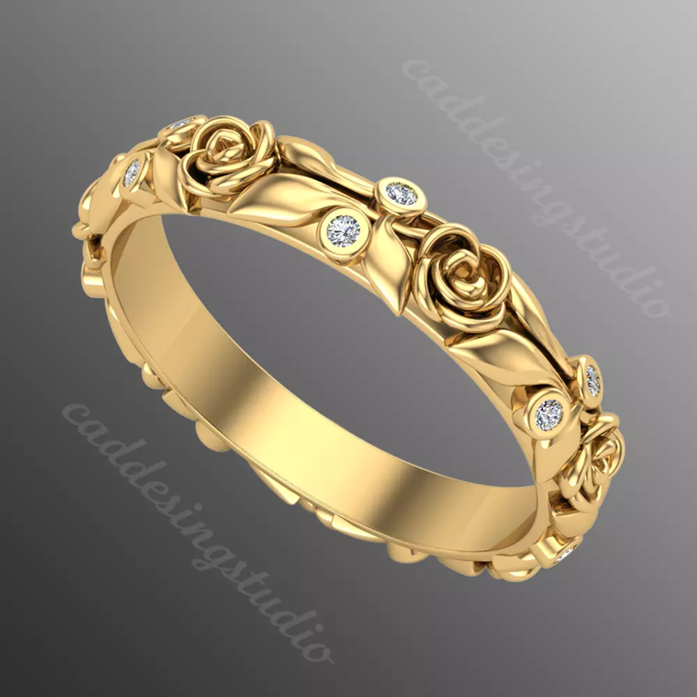 Ring rk103 3D print model_0