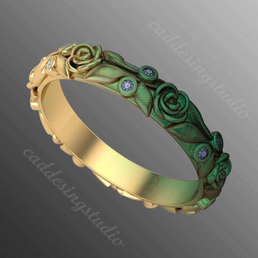 Ring rk103 3D print model_1