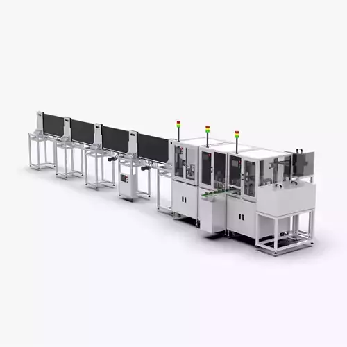 Automatic Profile Cutting Punching Fastener Assembly Line