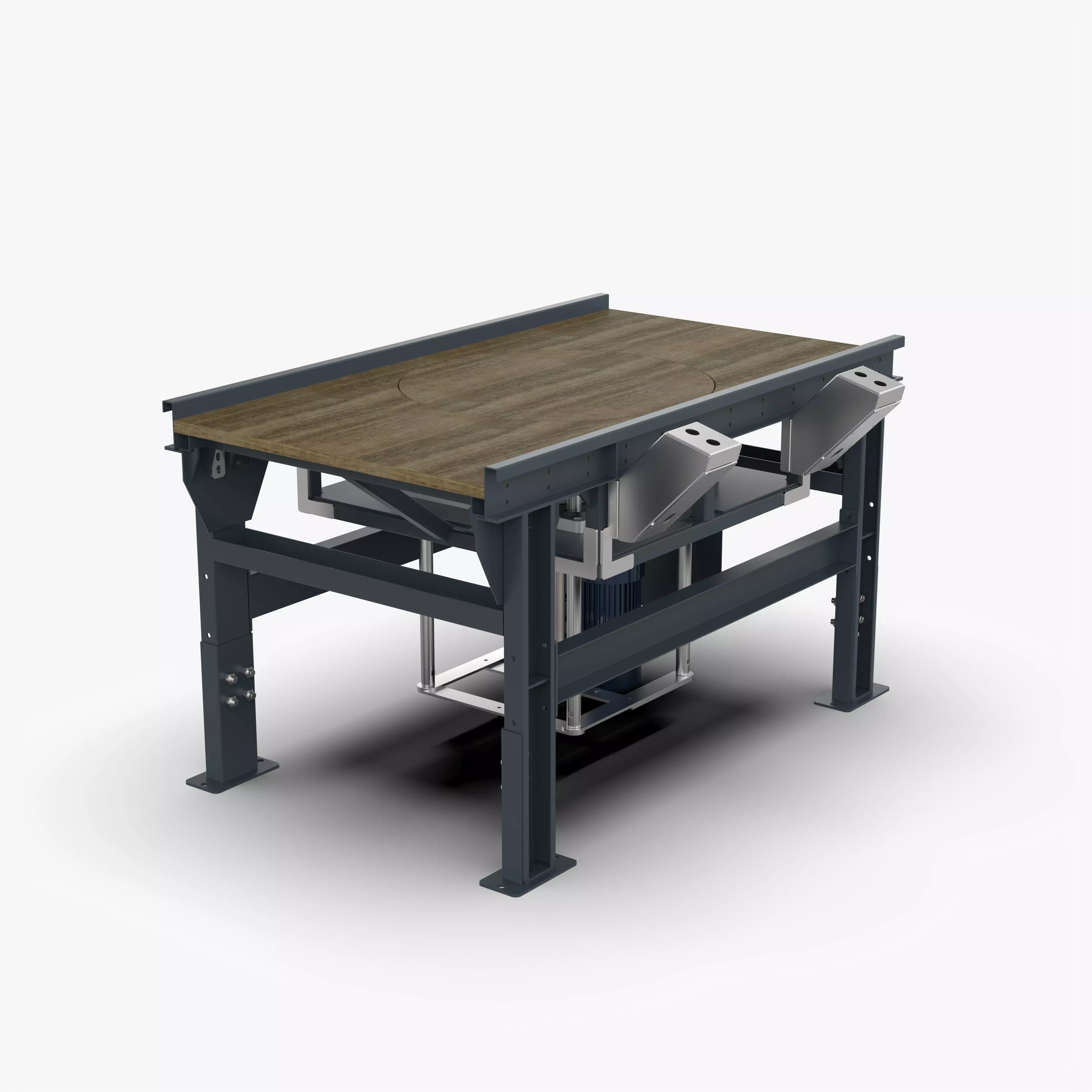 Electric Lifting and Rotating Operation Table 3D model_0