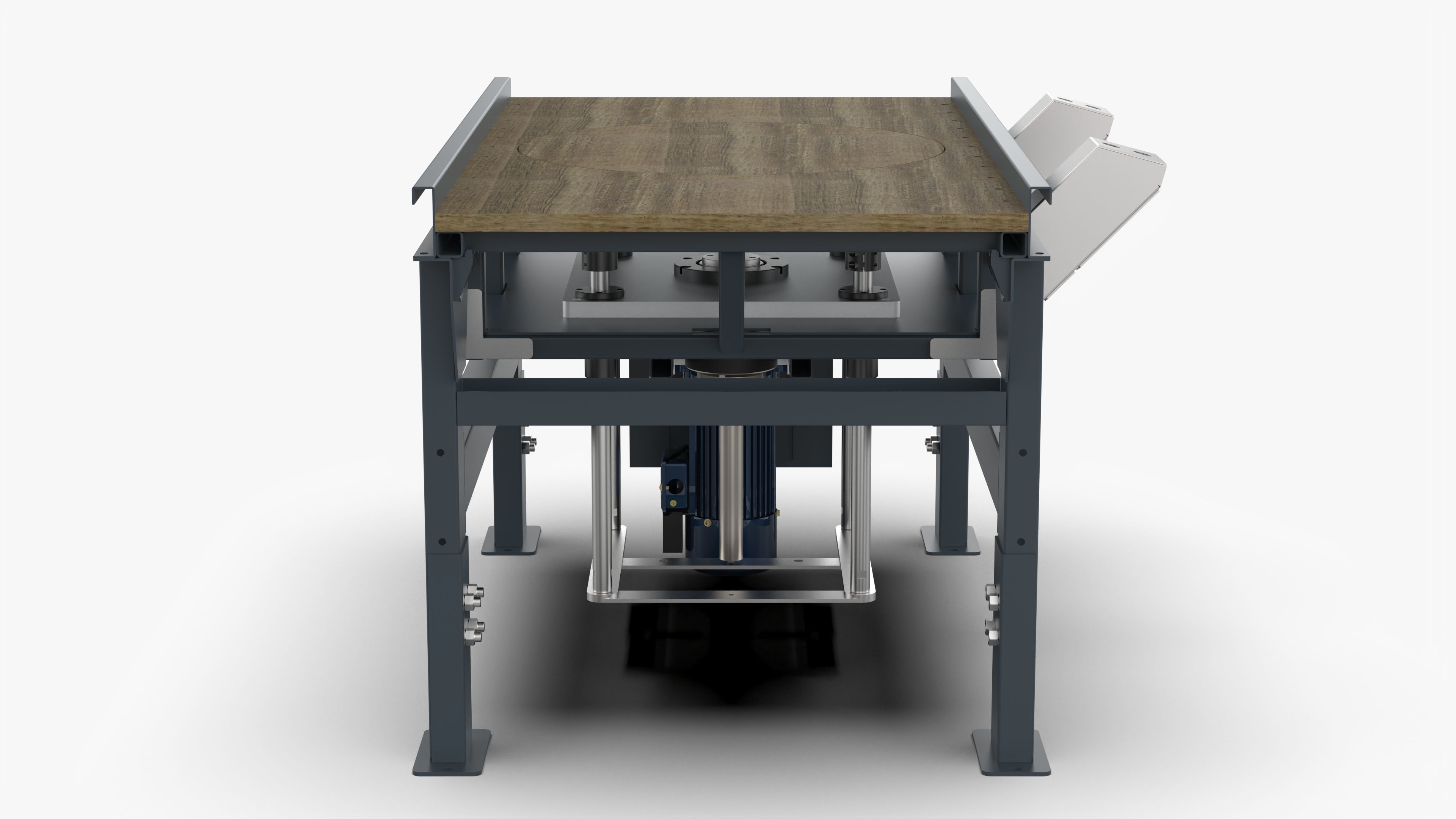 Electric Lifting and Rotating Operation Table 3D model_6