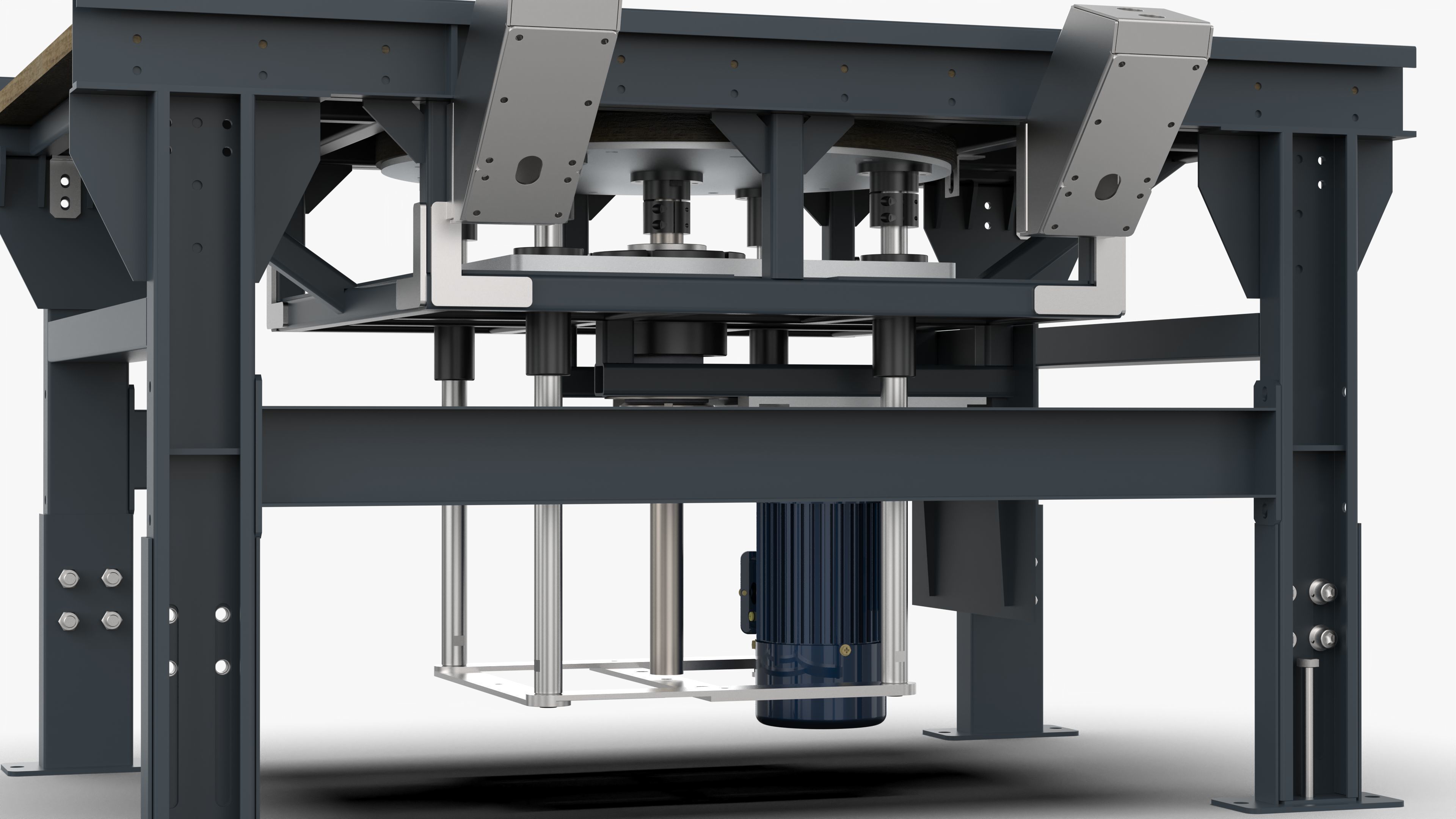 Electric Lifting and Rotating Operation Table 3D model_8