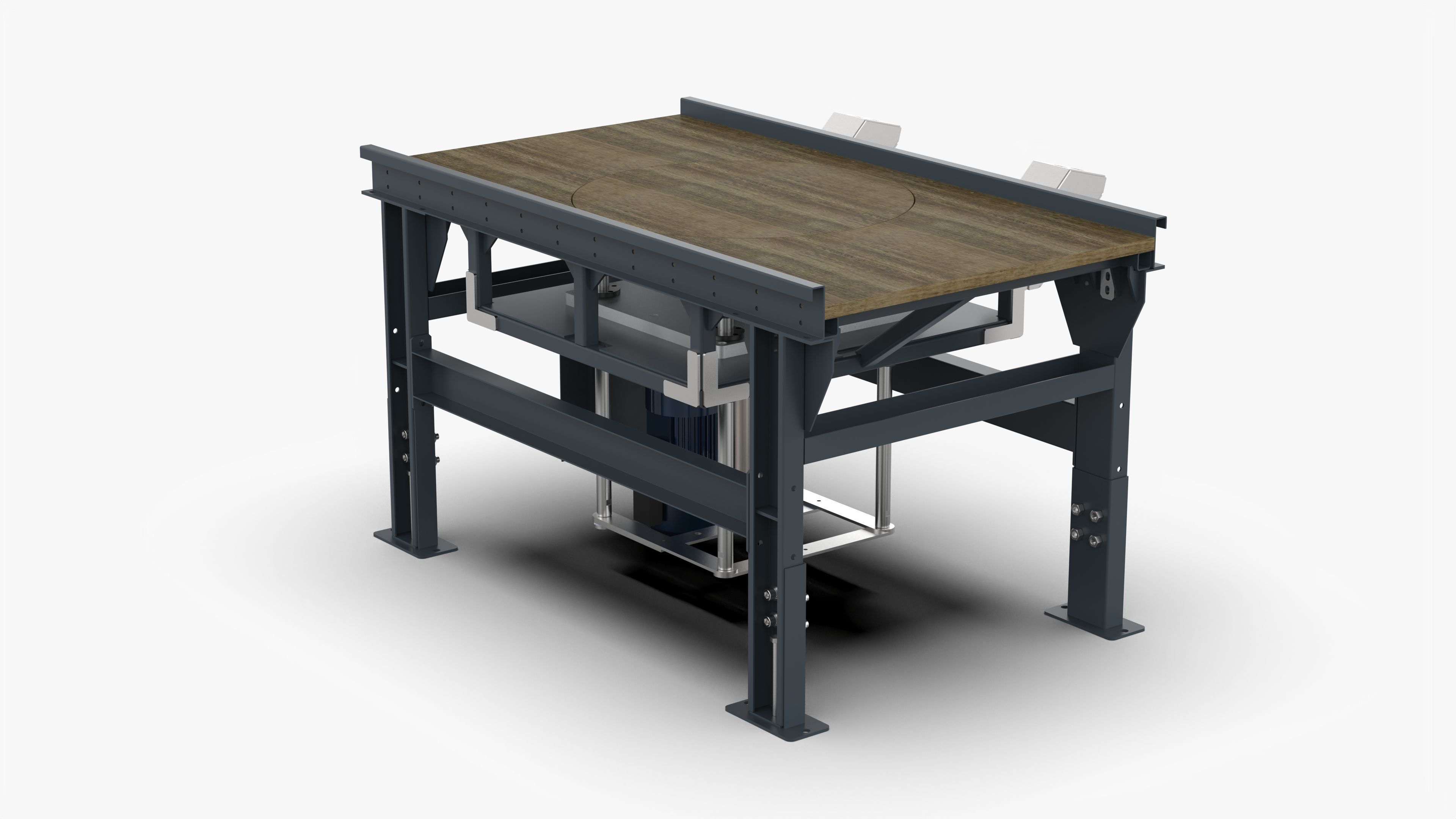Electric Lifting and Rotating Operation Table 3D model_2