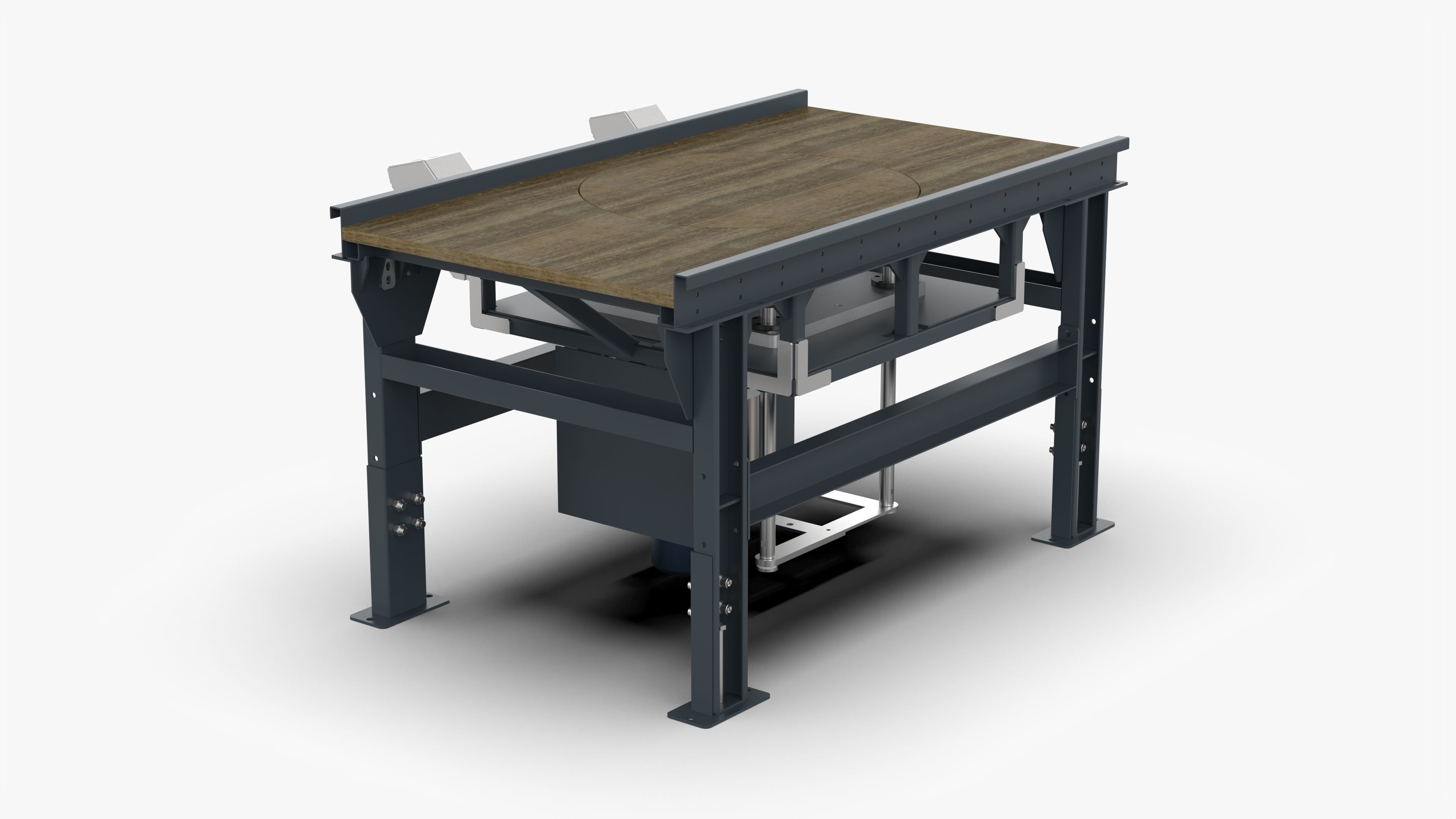 Electric Lifting and Rotating Operation Table 3D model_3
