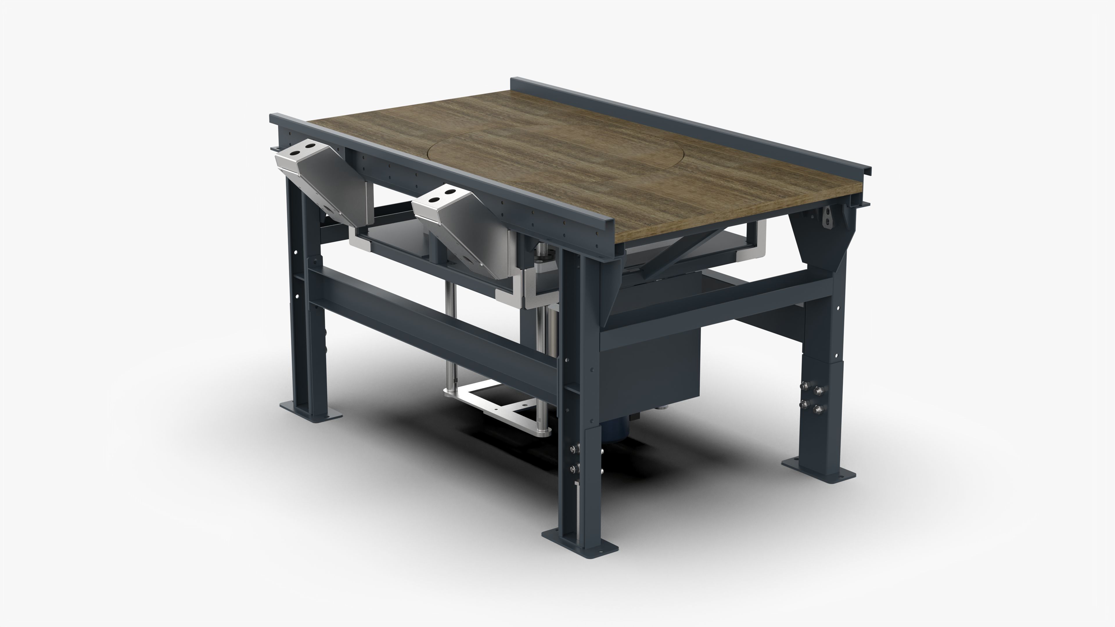 Electric Lifting and Rotating Operation Table 3D model_4